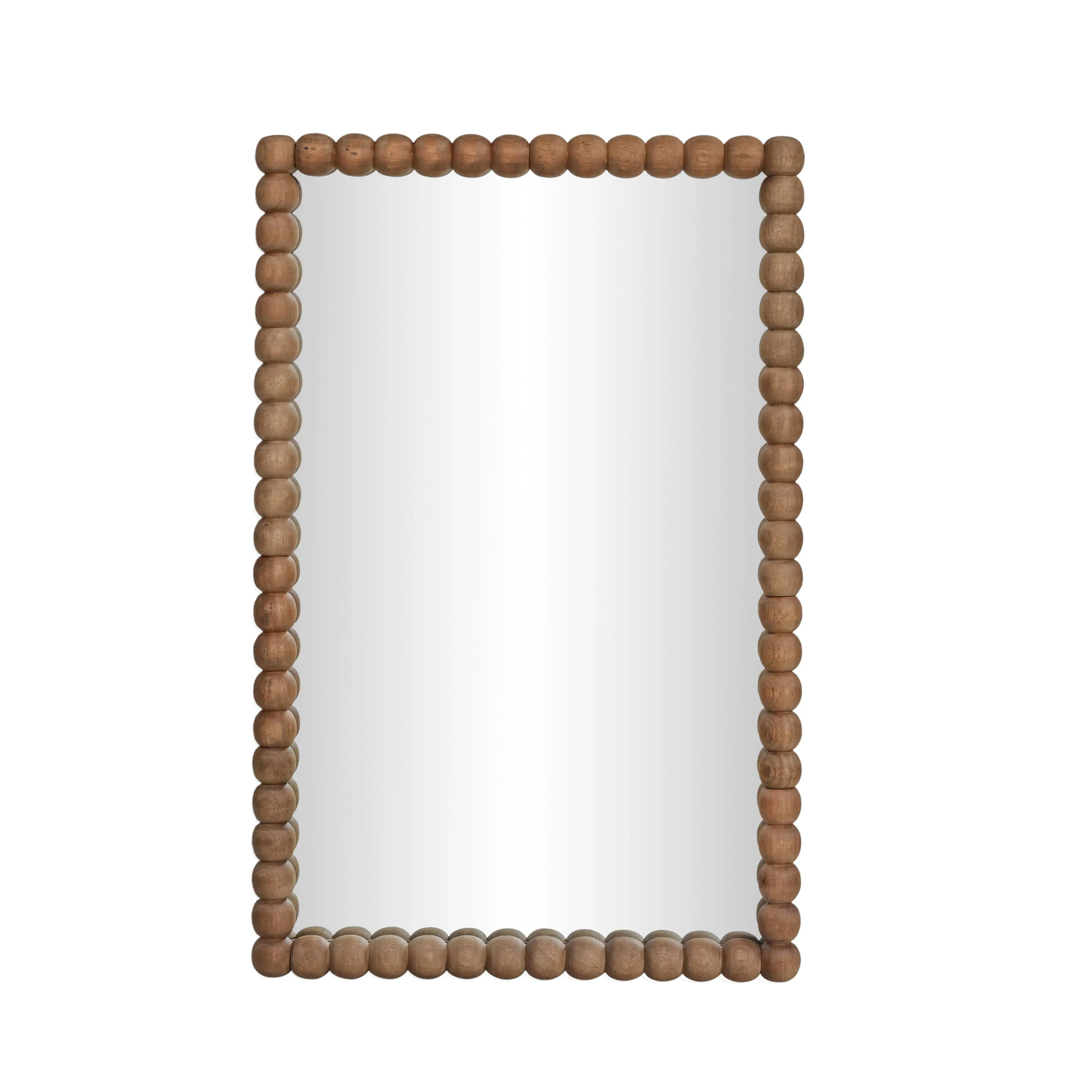 Cheyanne Rectangular Wall Mirror - Carved Solid Wood product