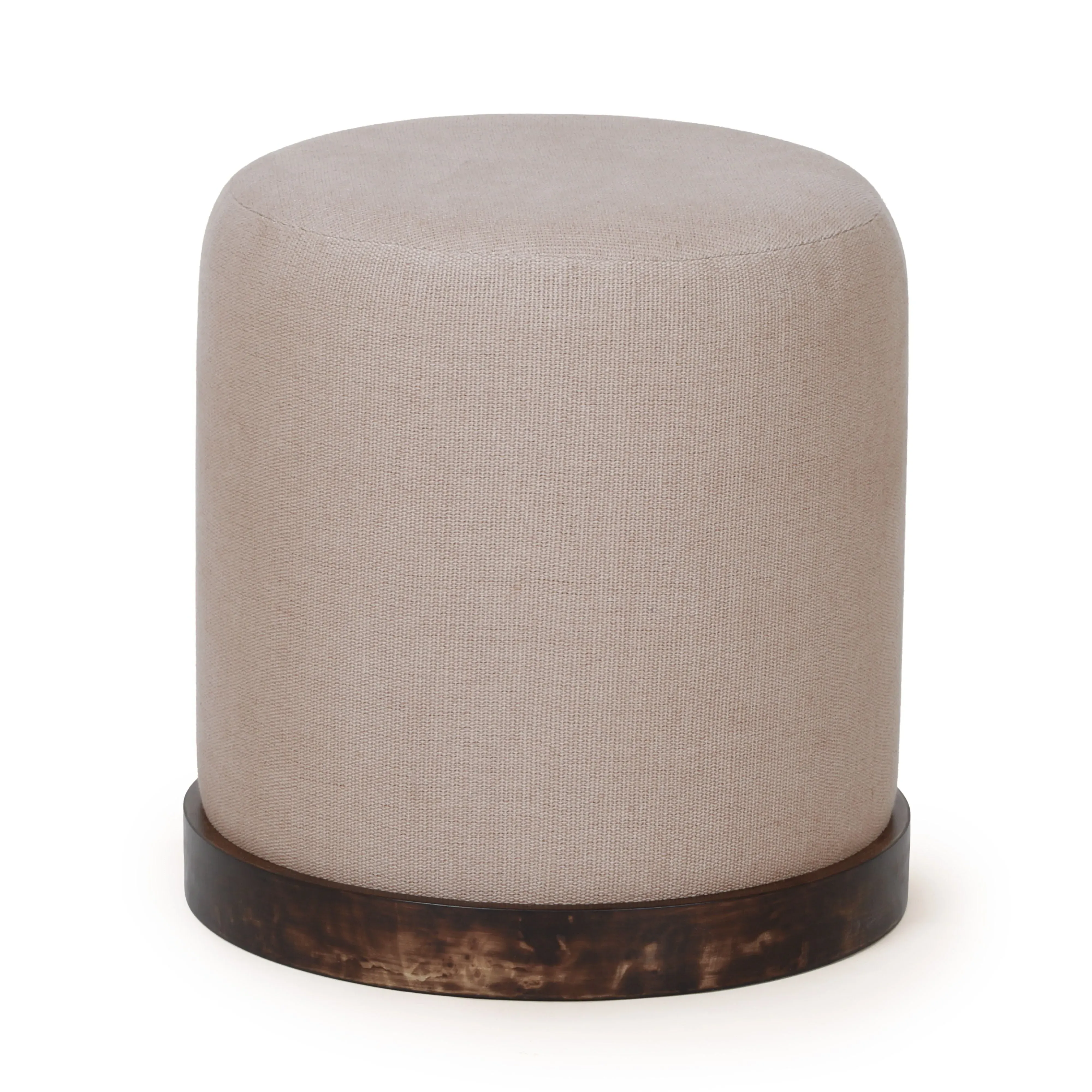 Como Accent Stool - Saddle Brown, Cotton Jute product