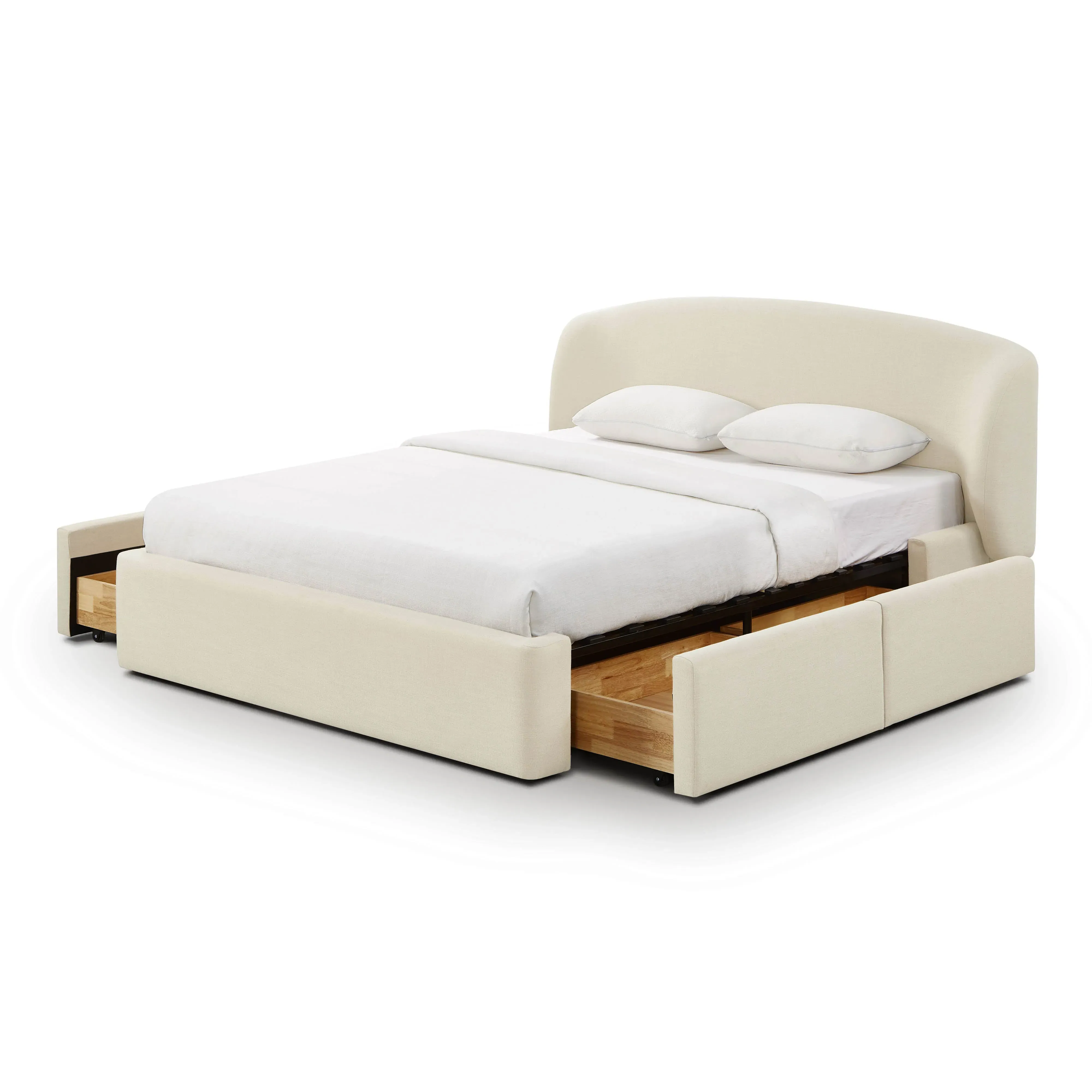 Corey Storage Bed - Upcycled Performance Linen product