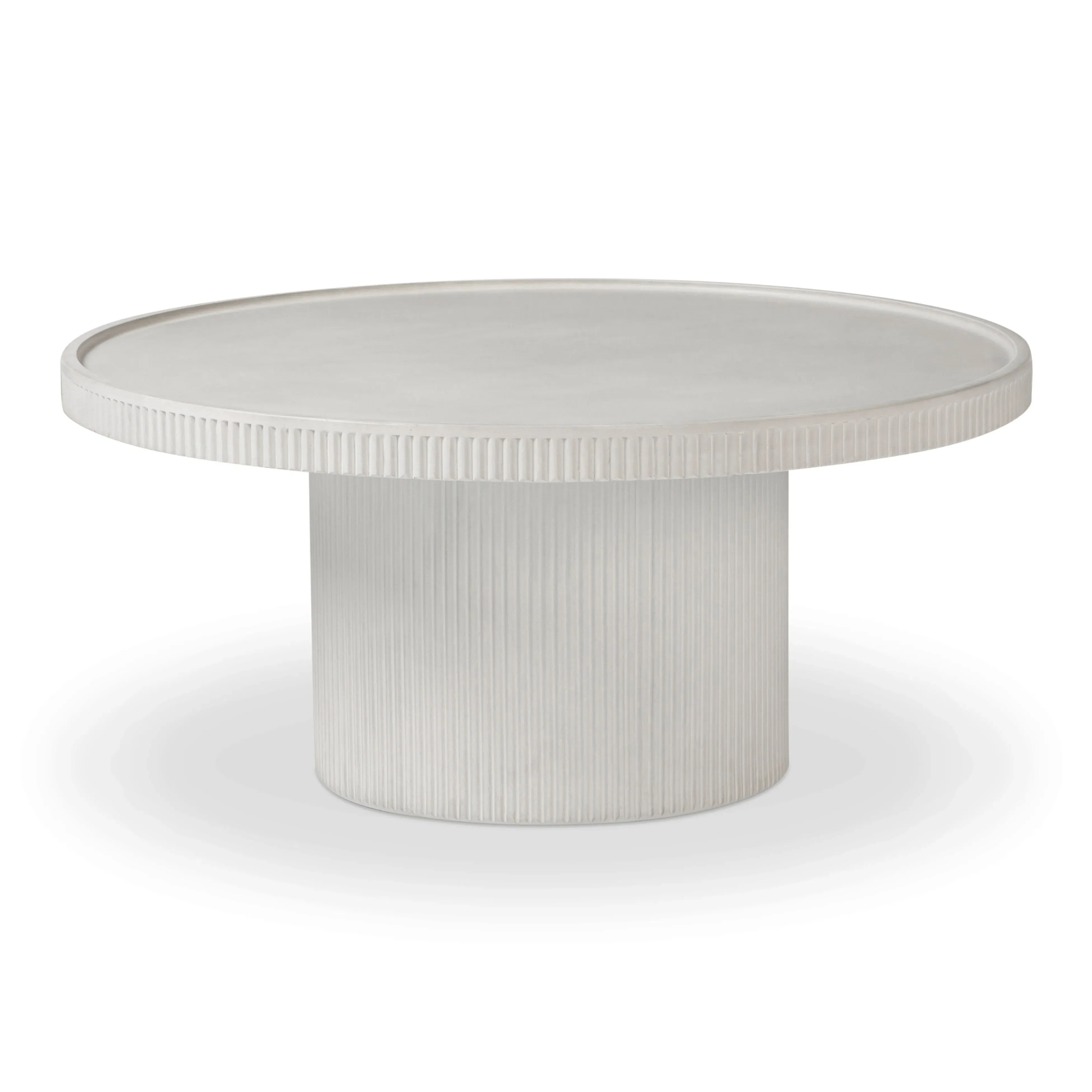 Darcy Round Coffee Table - Fiberglass-Reinforced Concrete product
