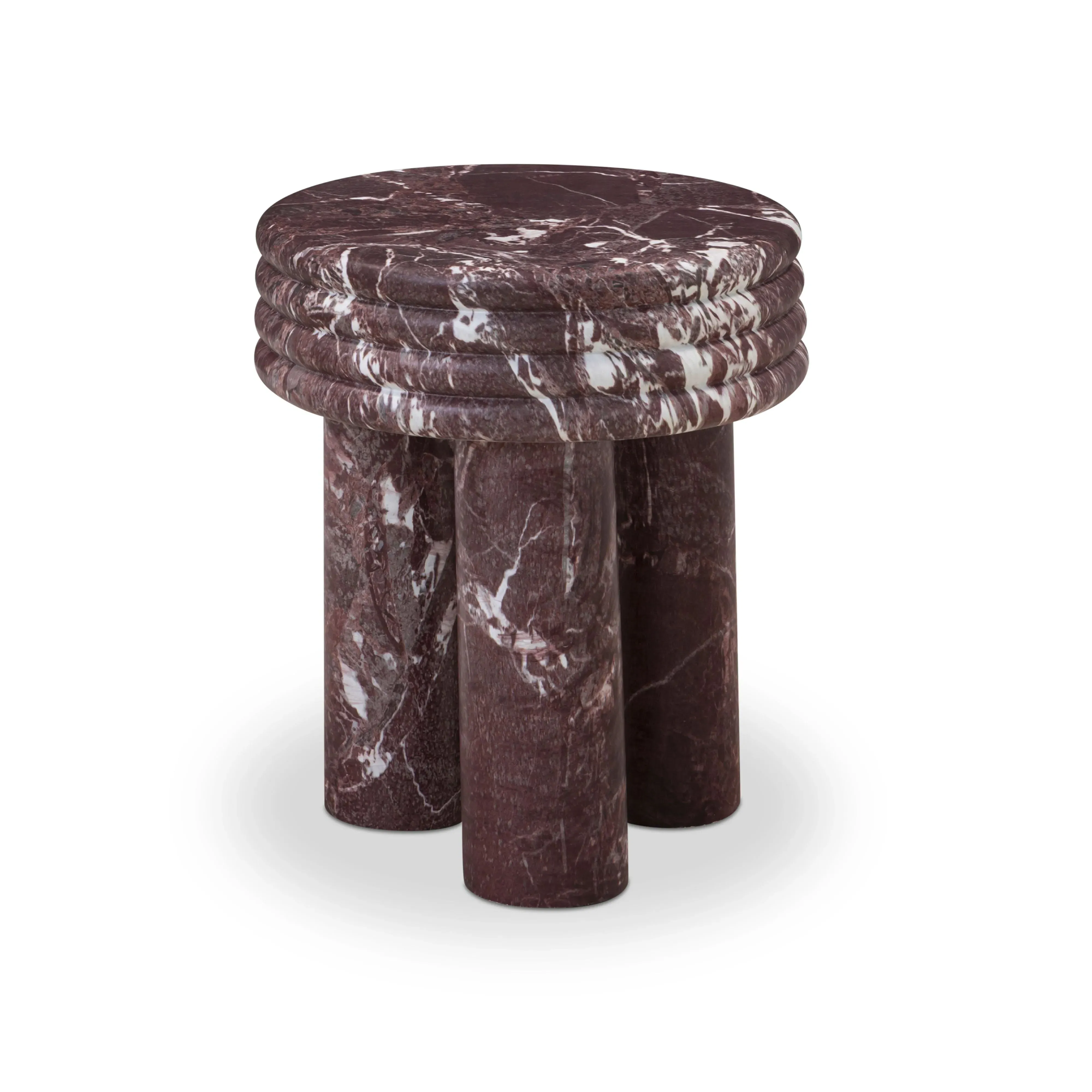 Delta Round Side Table - Concrete product