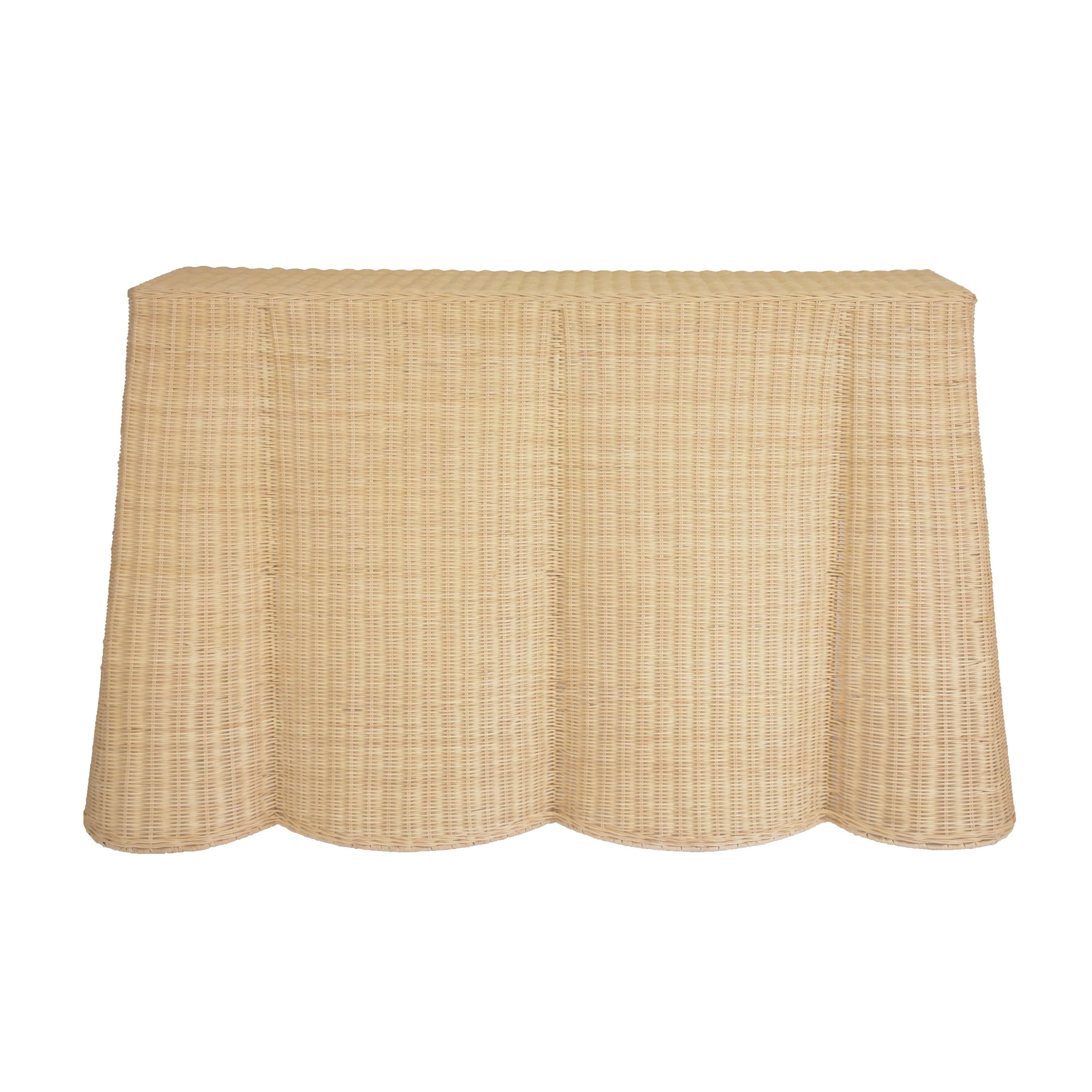Egan 55" Rattan Console Table - Natural product