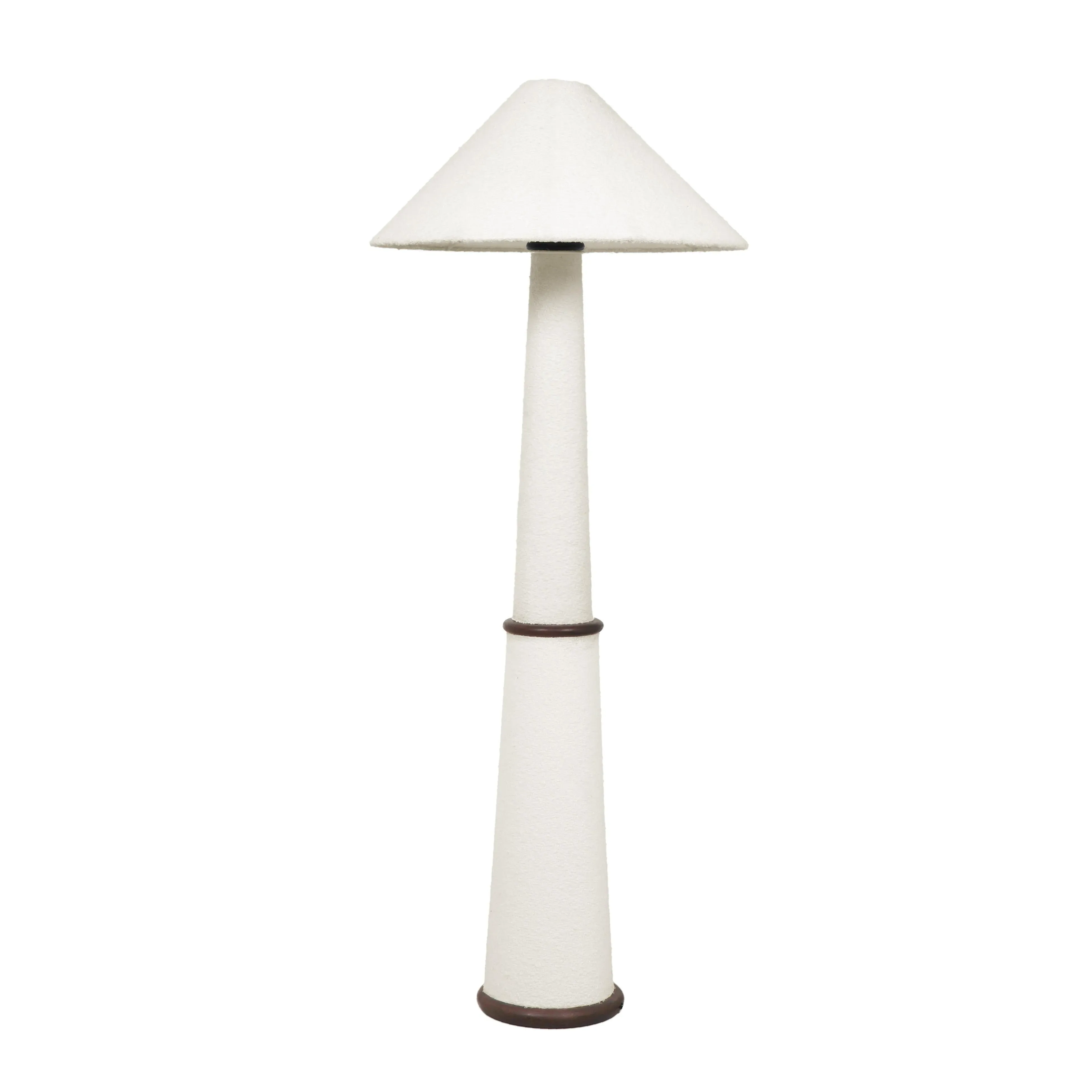 Faith Boucle Floor Lamp - White product
