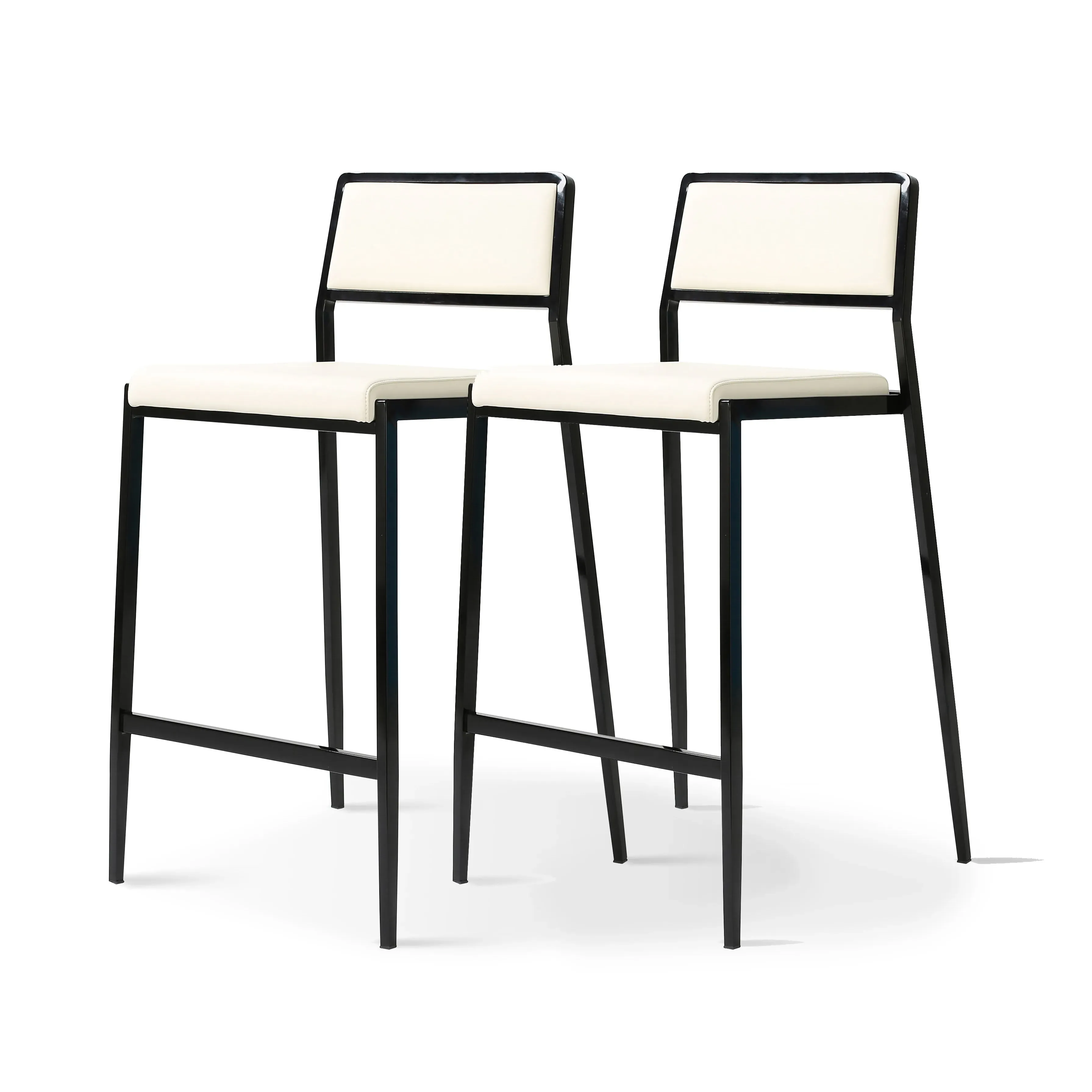 Gale Stackable Counter Stool Set of 2 - Vegan Leather product