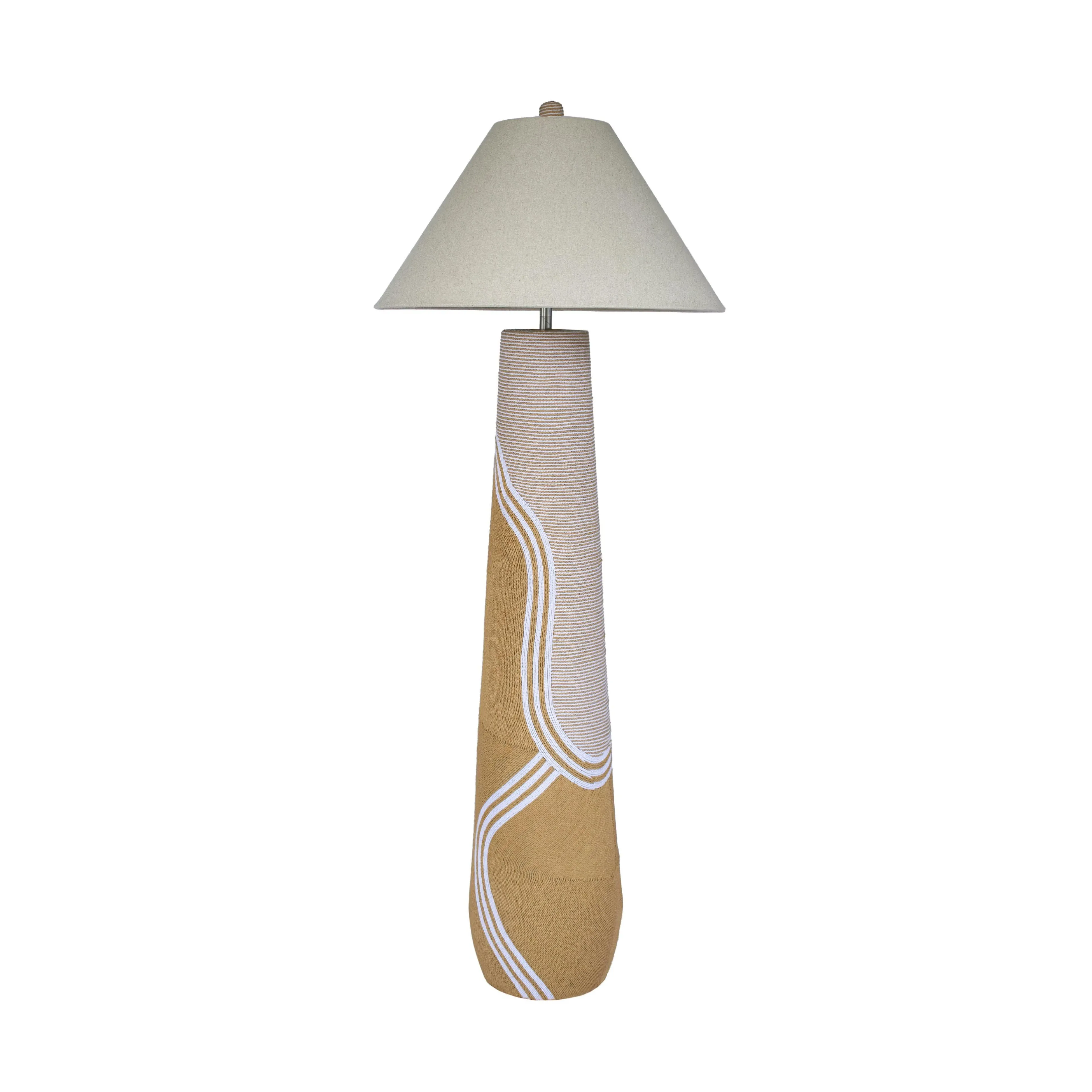 Harlee Woven Floor Lamp - Natural, Cord product