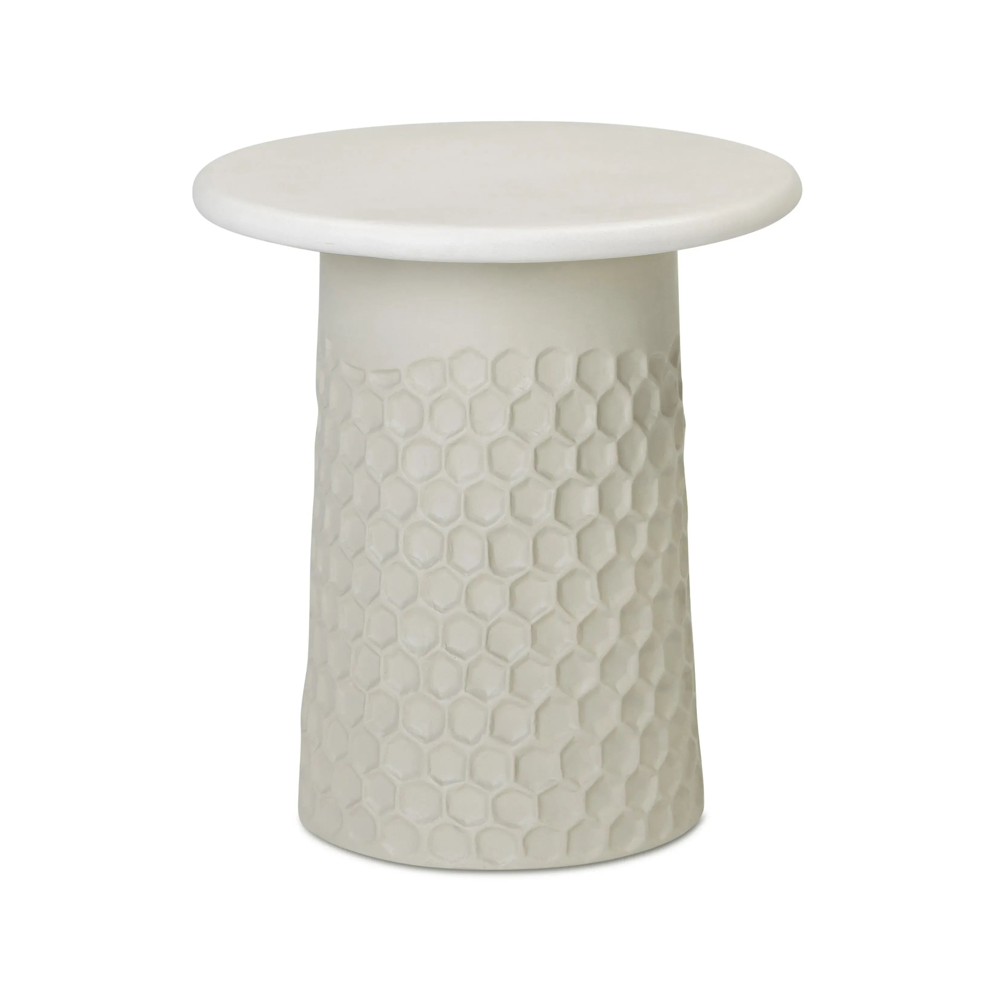 Hessa Indoor/Outdoor Side Table - Concrete product
