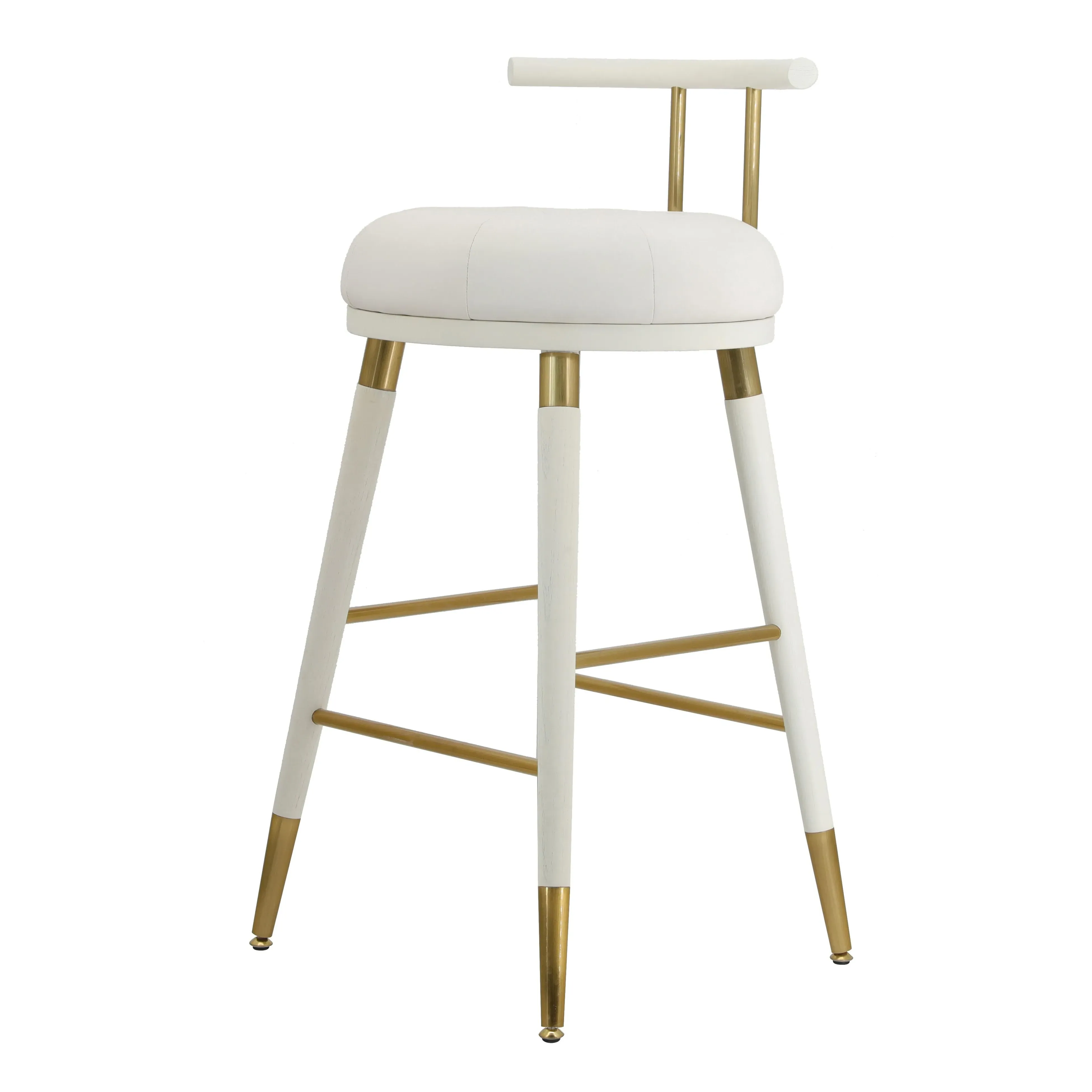 Juniper Stool - White, Vegan Leather product