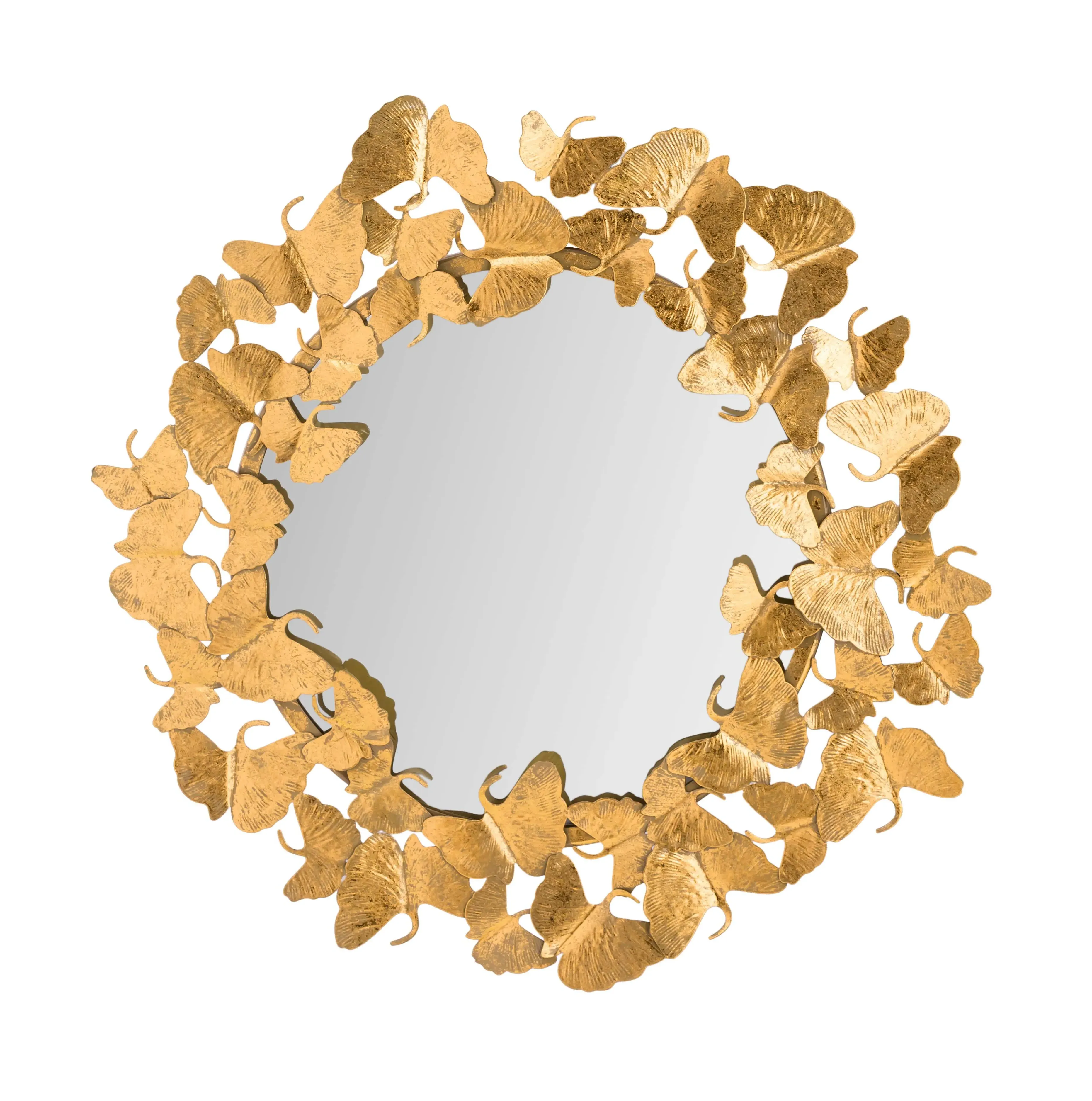 Lyrical Round Wall Mirror - Gold product