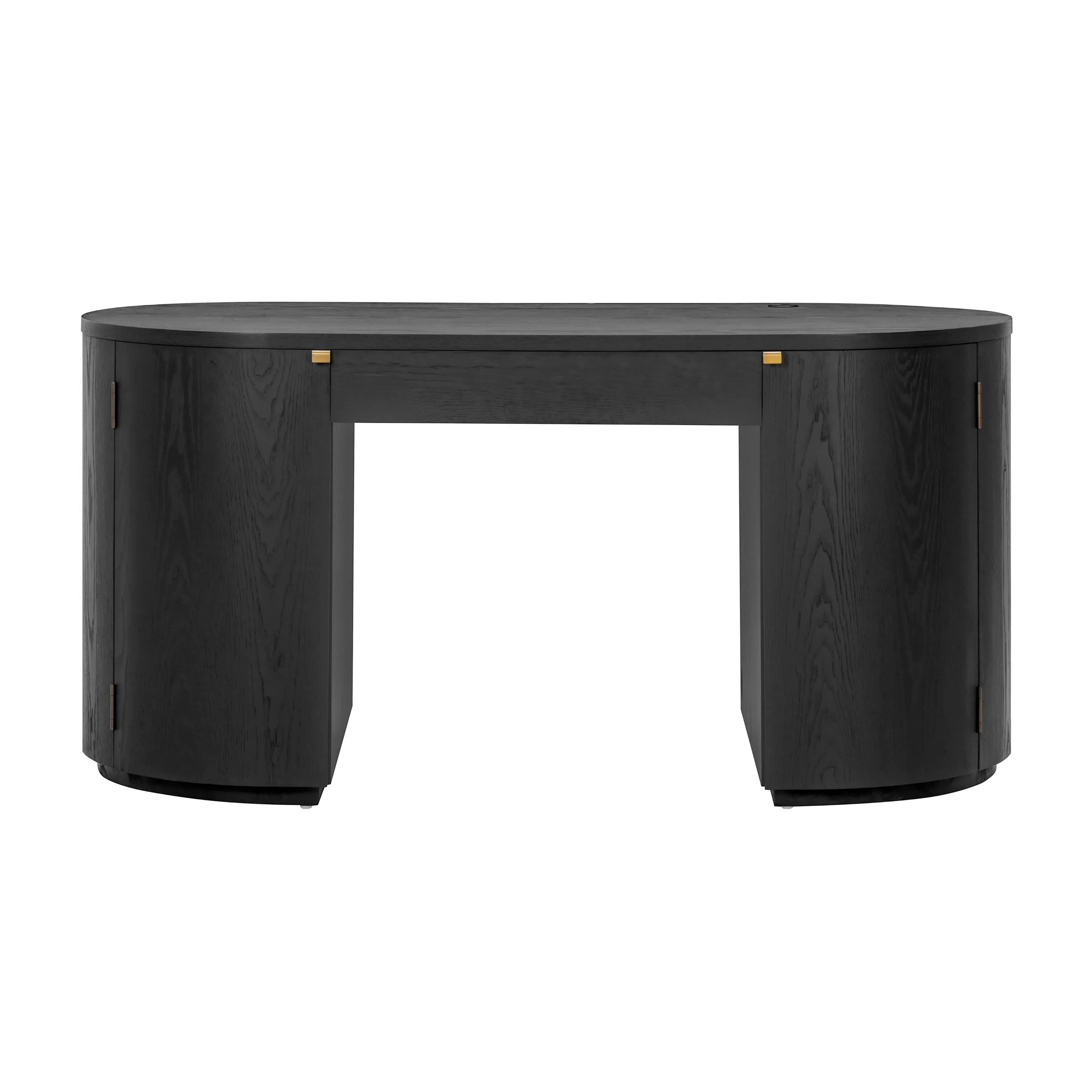 Marlow Executive Desk with Storage - Wood product