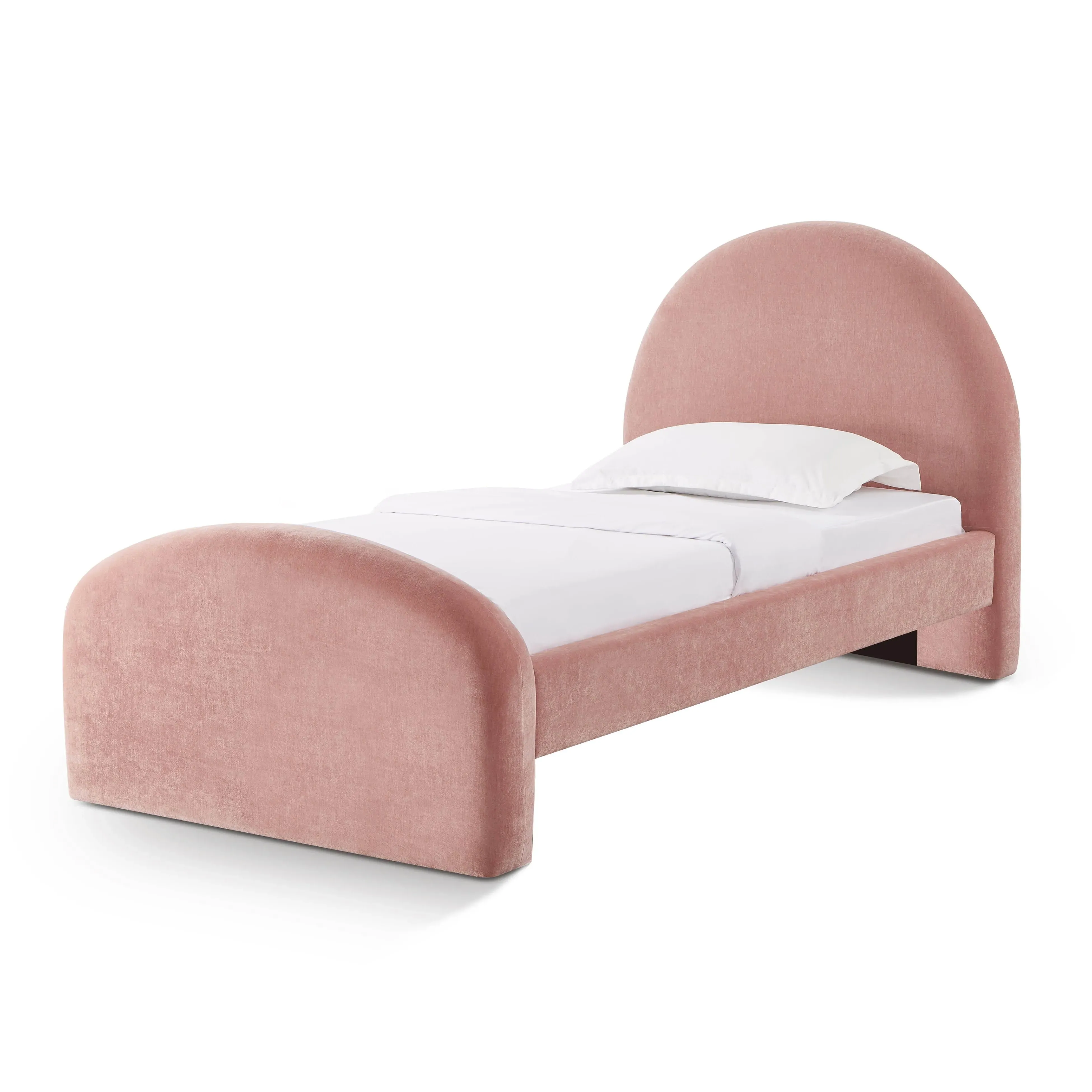 Moon Rose Upcycled Twin Bed - Chenille product