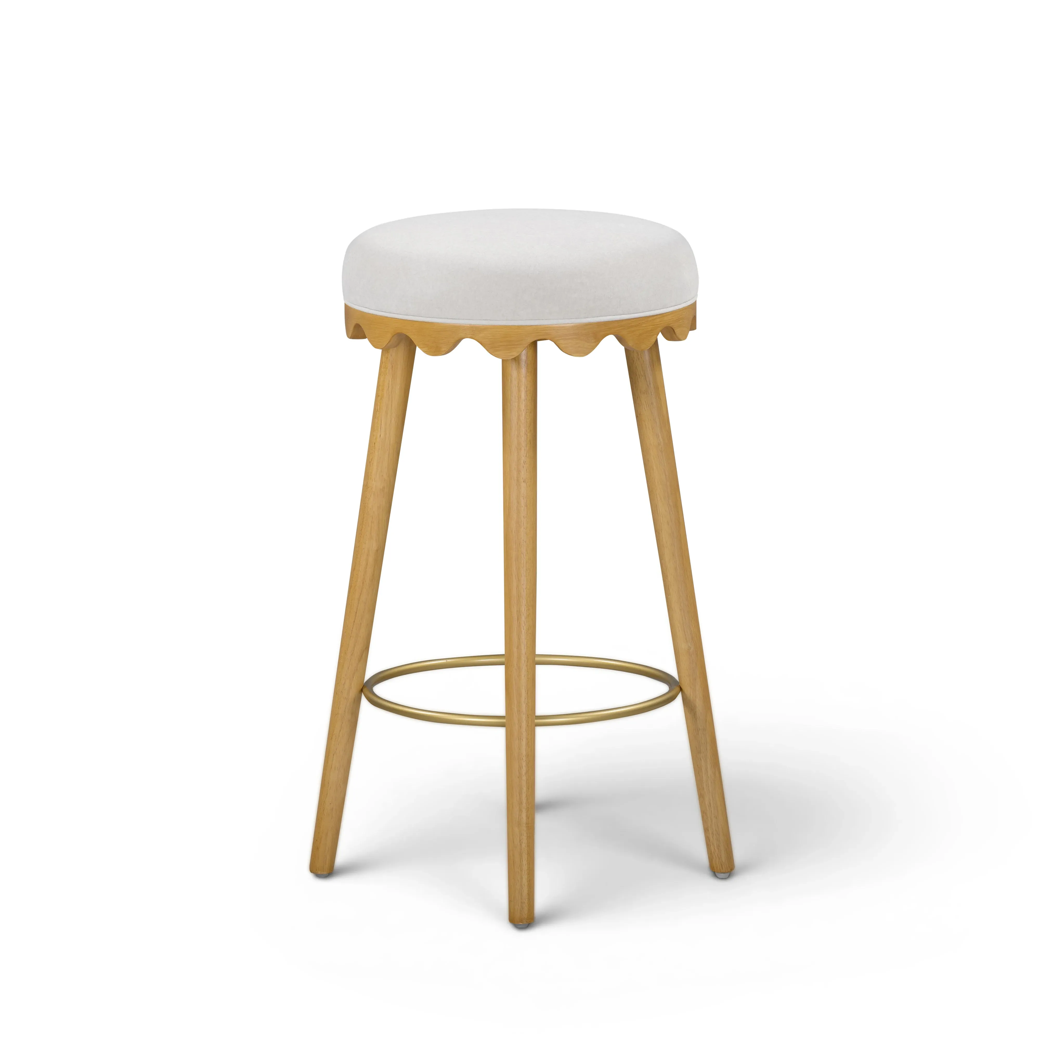 Oodle Bar and Counter Stool - Vegan Mohair product