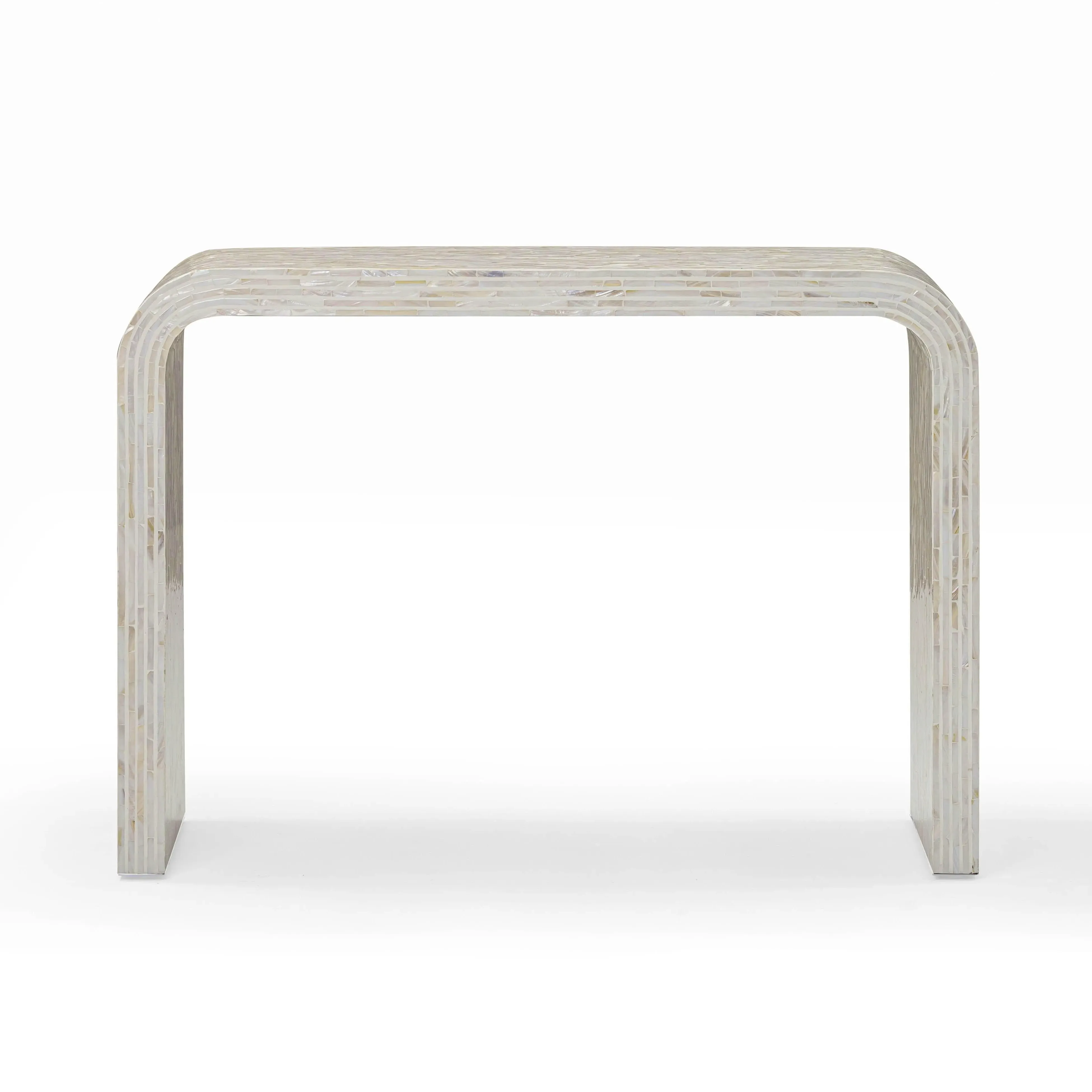 Opus 43" Capiz Shell Console Table - Cream product