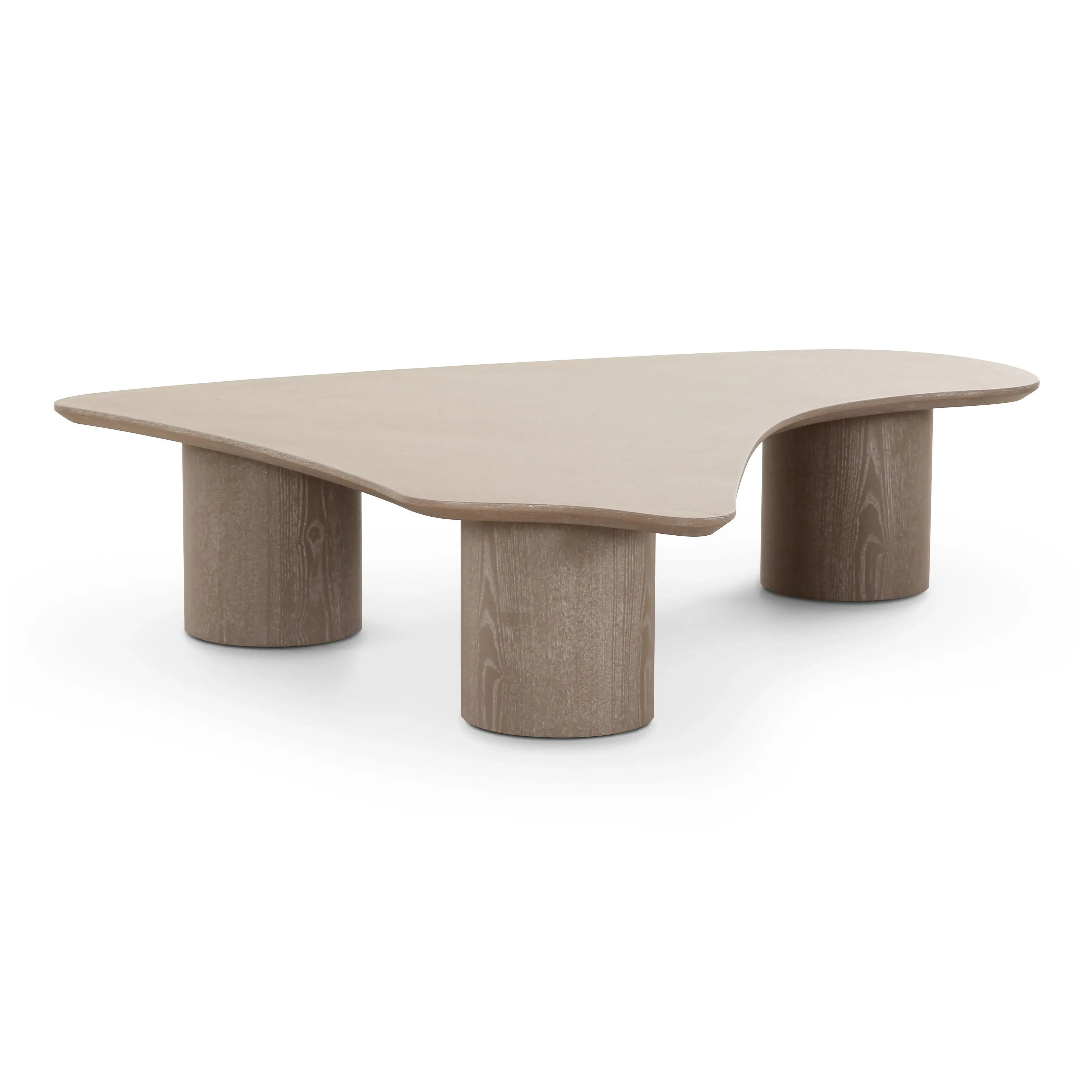 Rhema 55" Organic Low Coffee Table - Washed Ash product