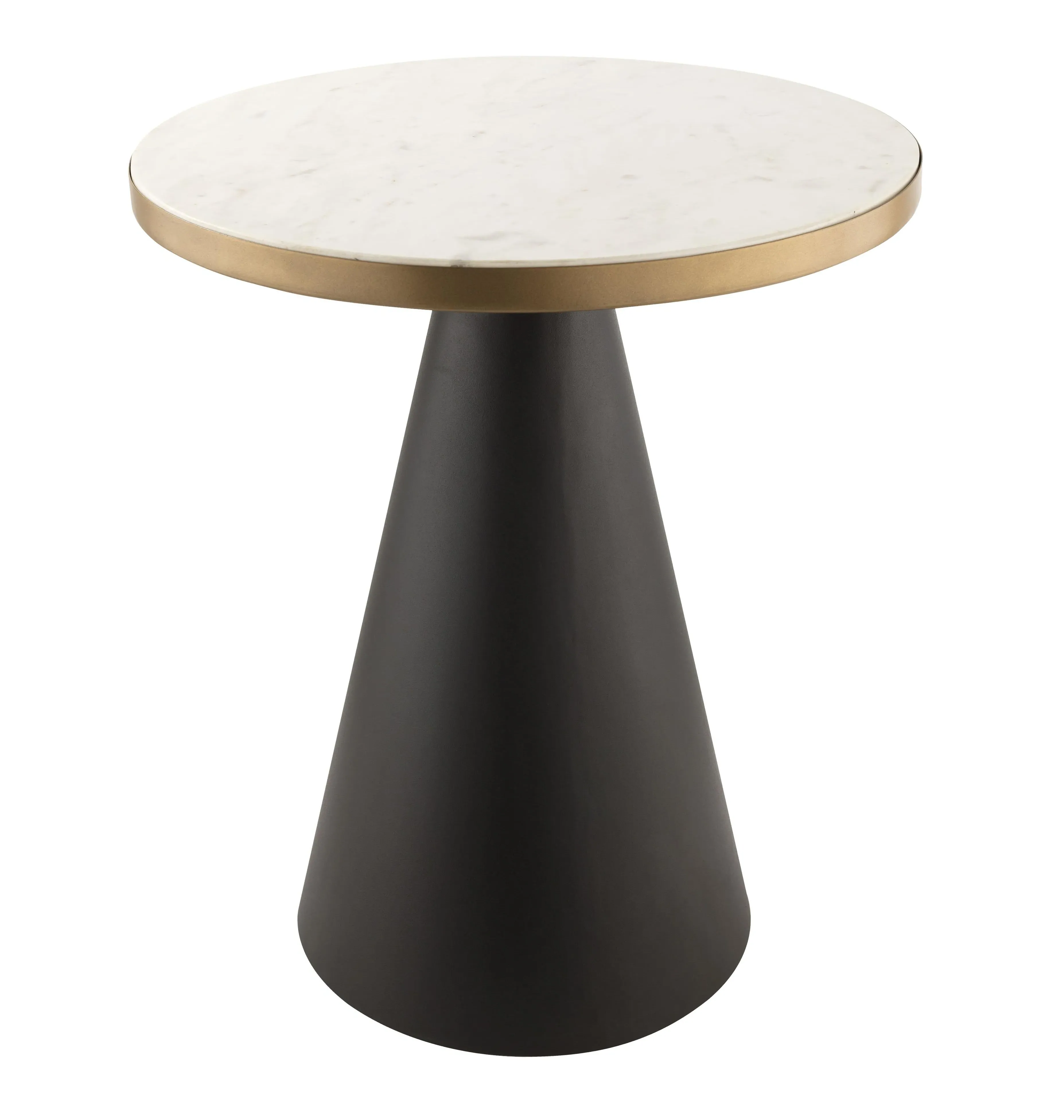 Richard Round Side Table - White Marble product