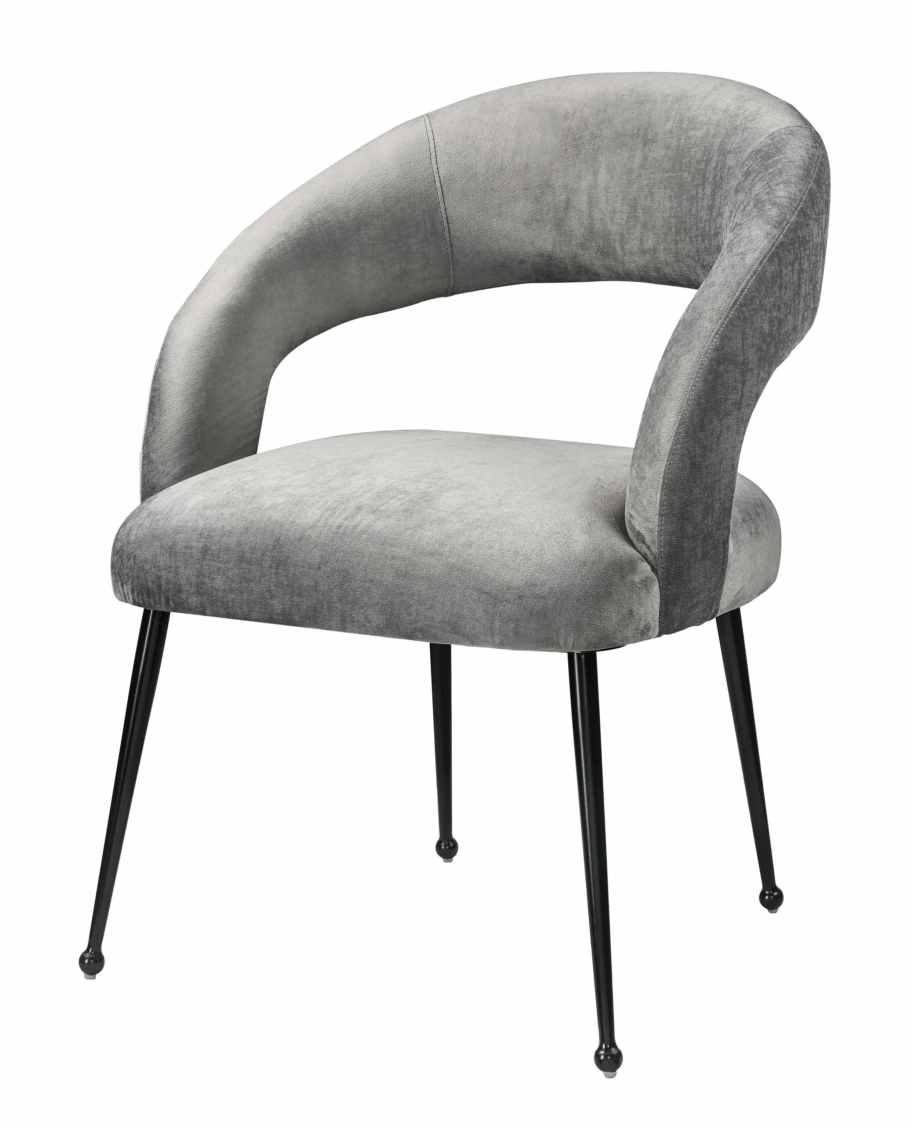 Rocco Dining Chair - Velvet, Stainless Steel product