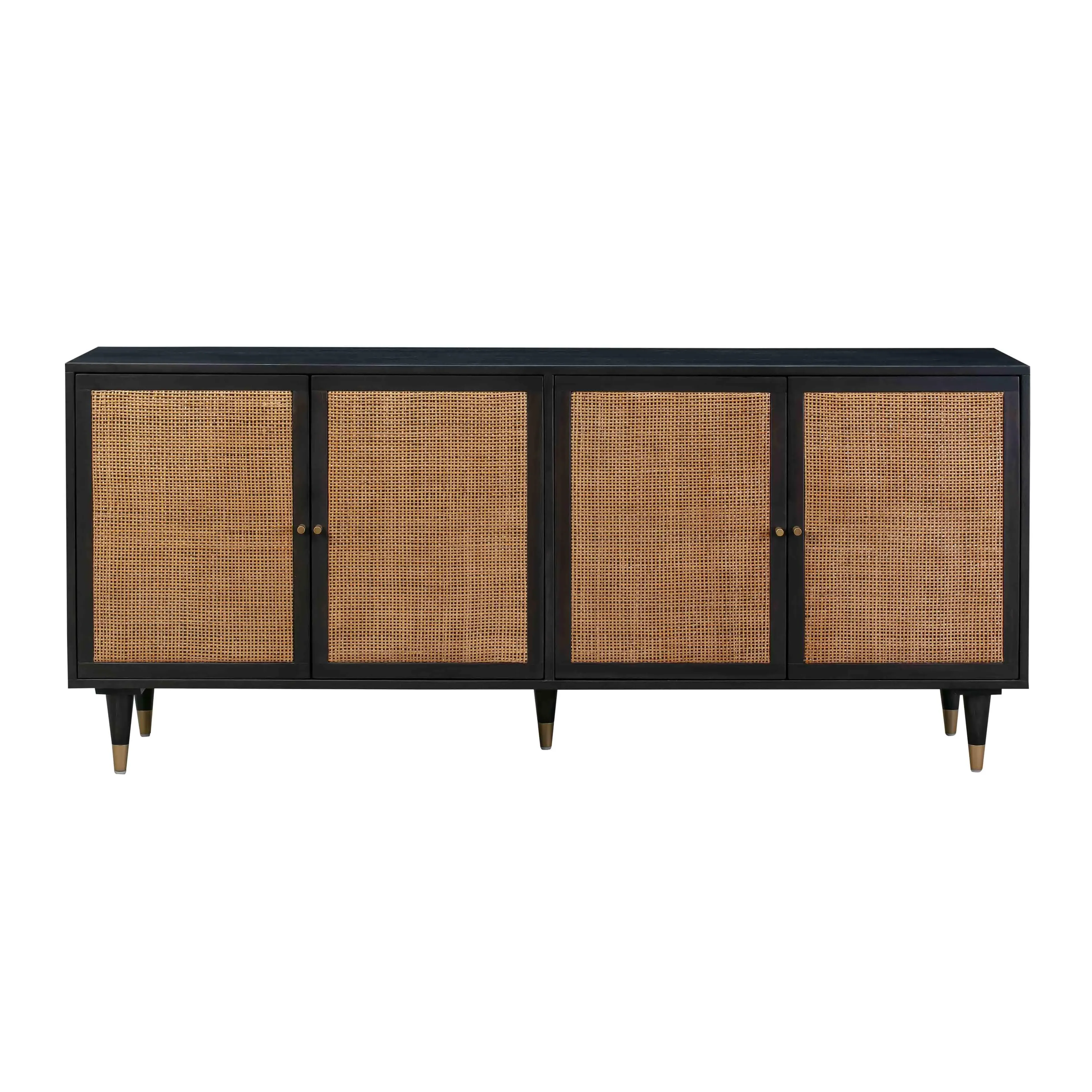 Sierra 72" Cane Sideboard - Brass product
