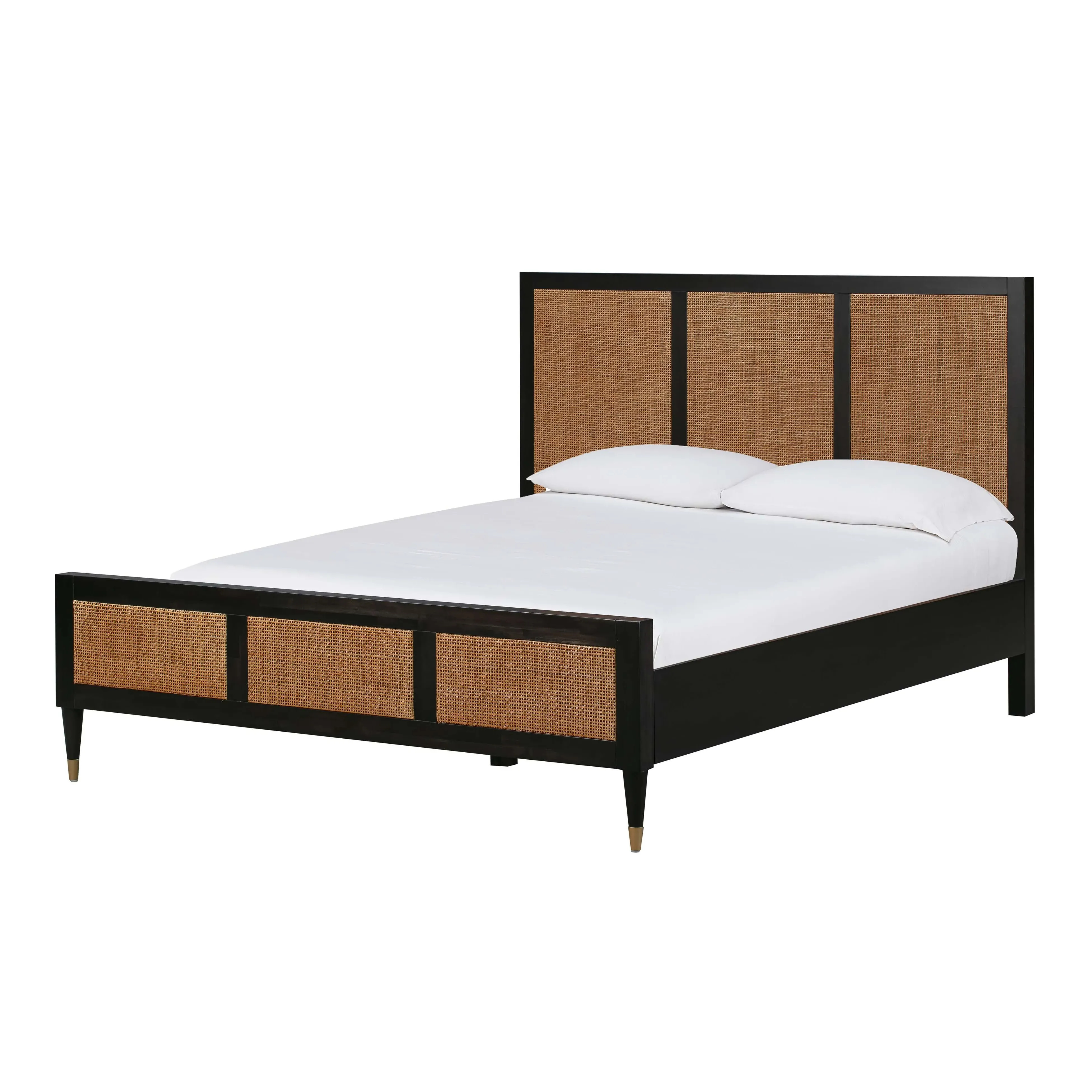 Sierra Bed Frame - Wood, Rattan product