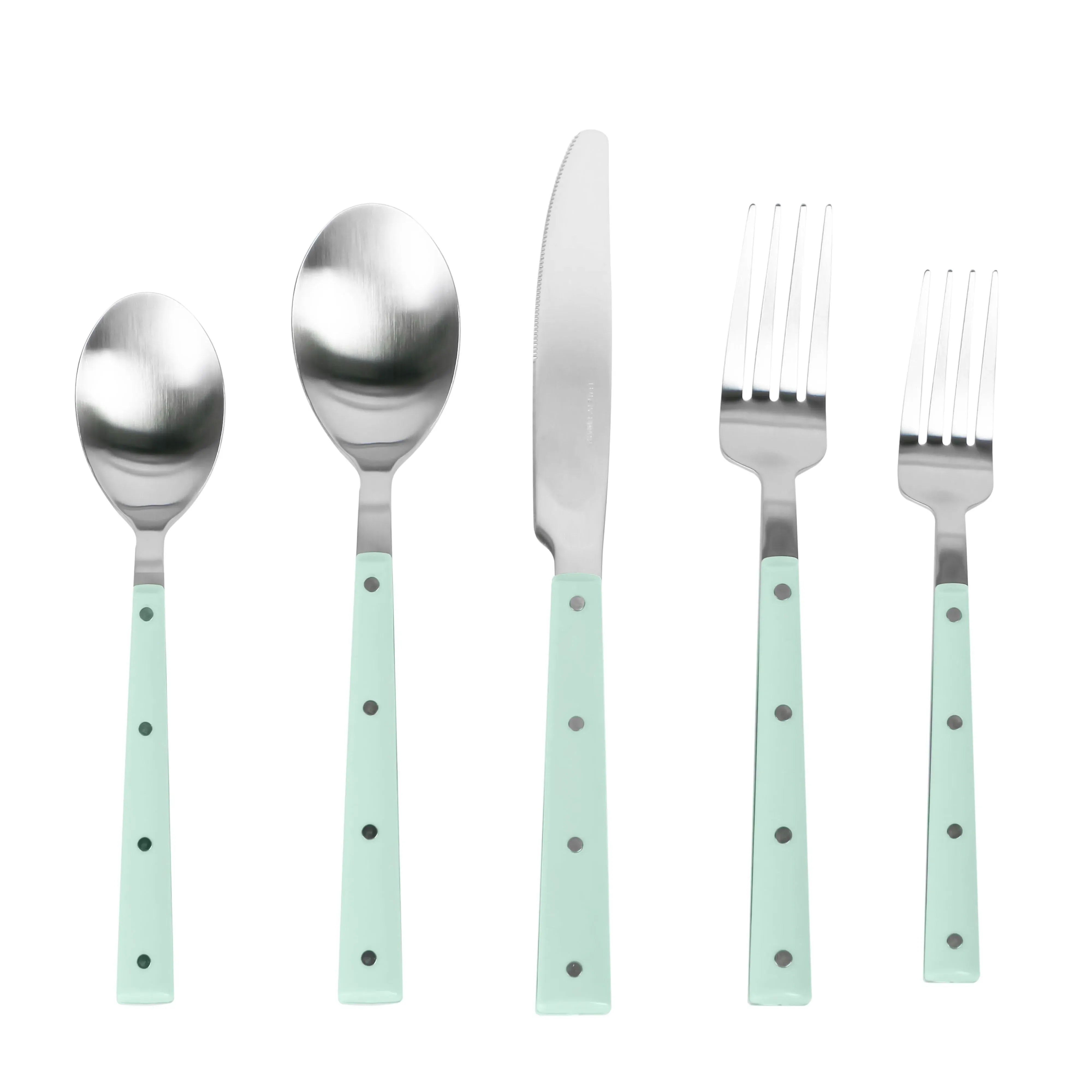 Soline 5-Piece Flatware Set - Brushed Stainless Steel product