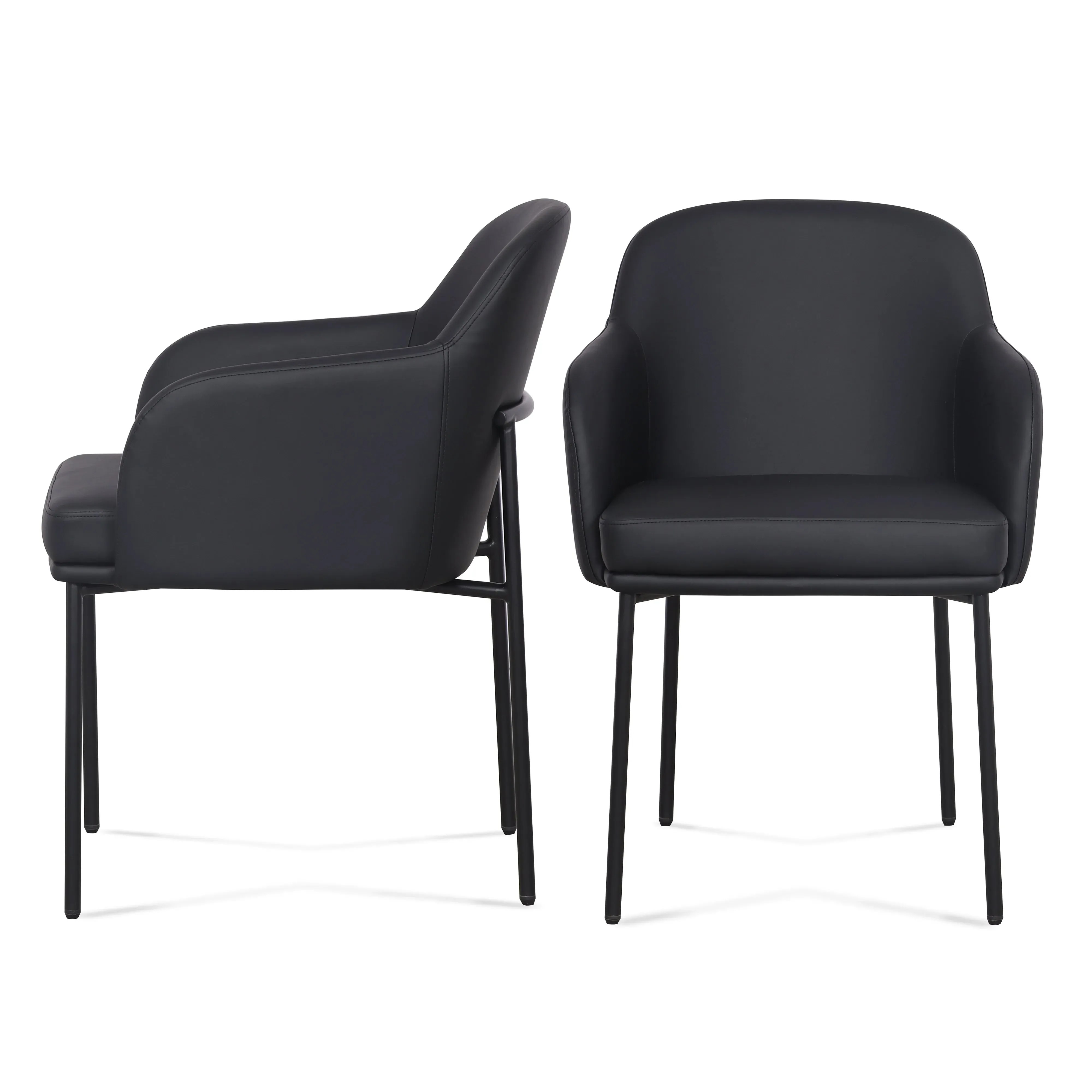 Sydney Armchair Set of 2 - Vegan Leather product