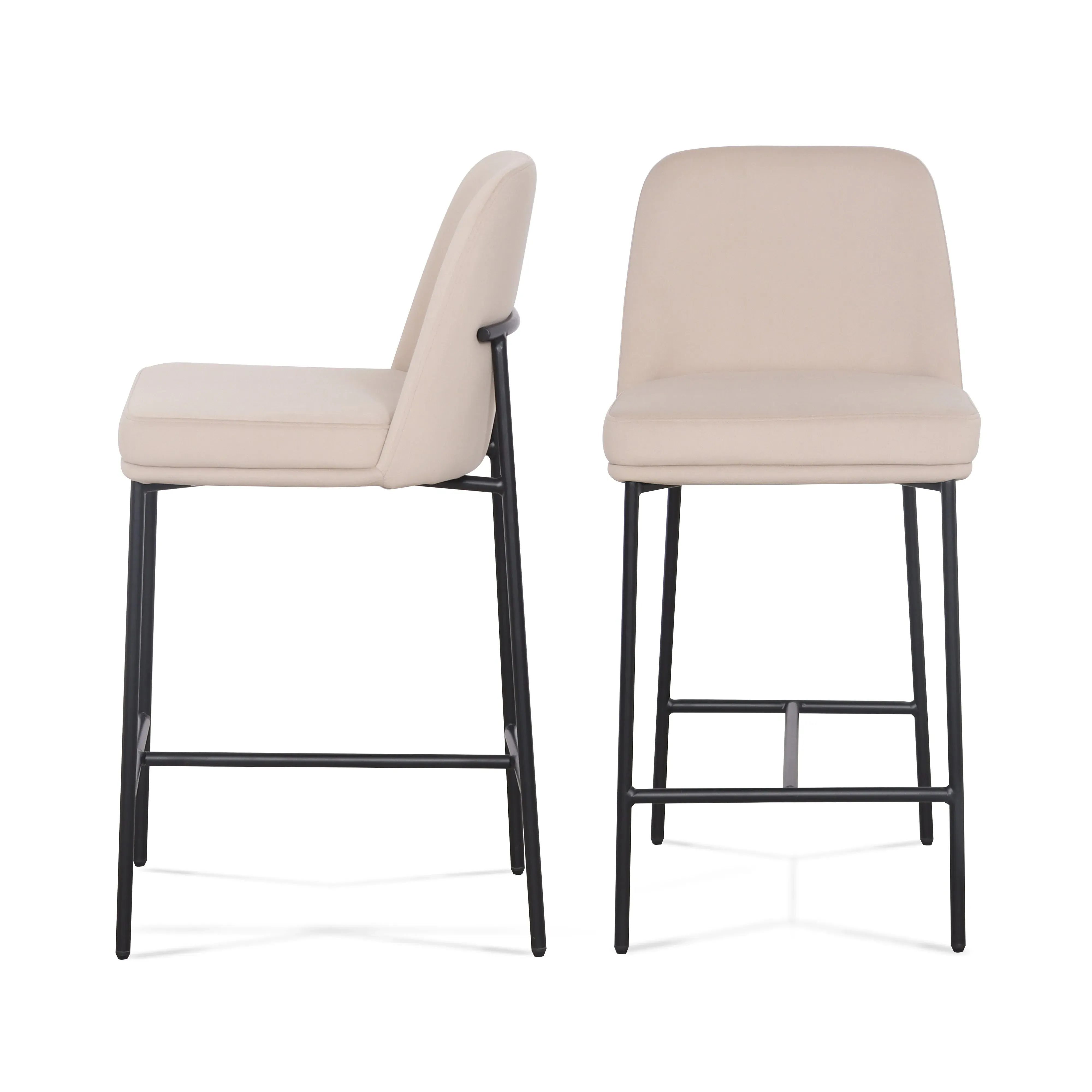 Sydney Set of 2 Counter Stools - Performance Velvet product