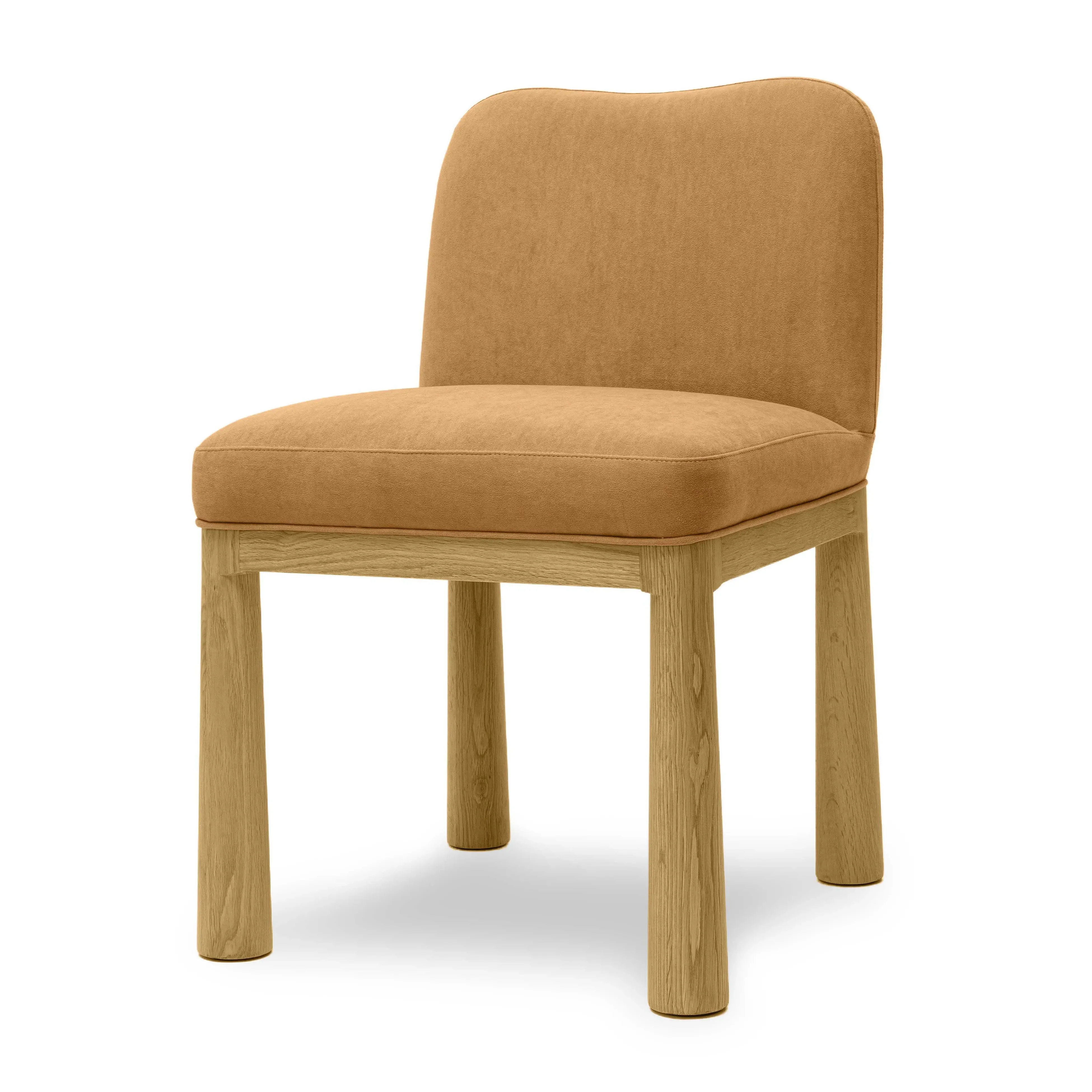 Tiara Dining Chair - Velvet, Oak product