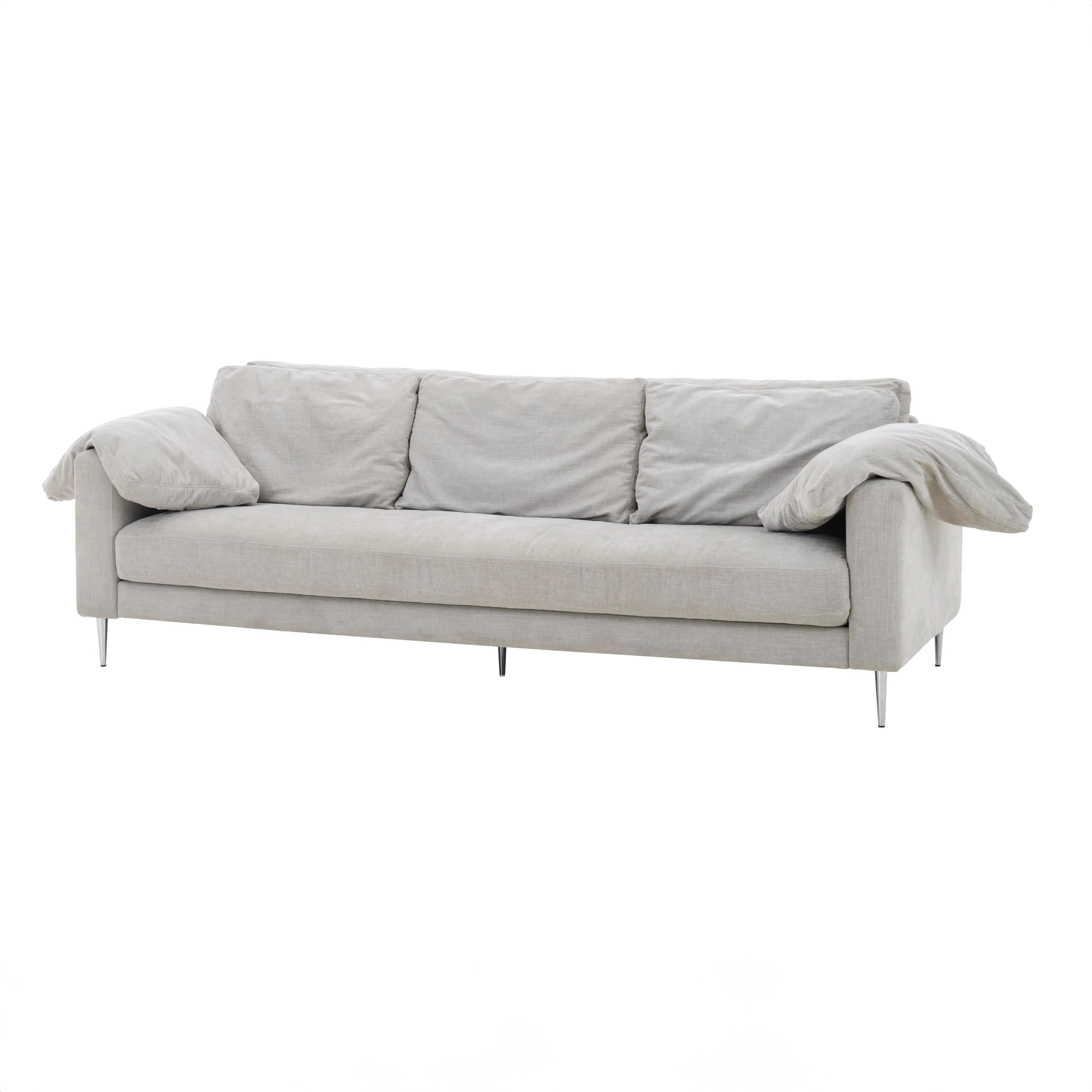Vari Textured Performance Velvet Lounge Sofa product