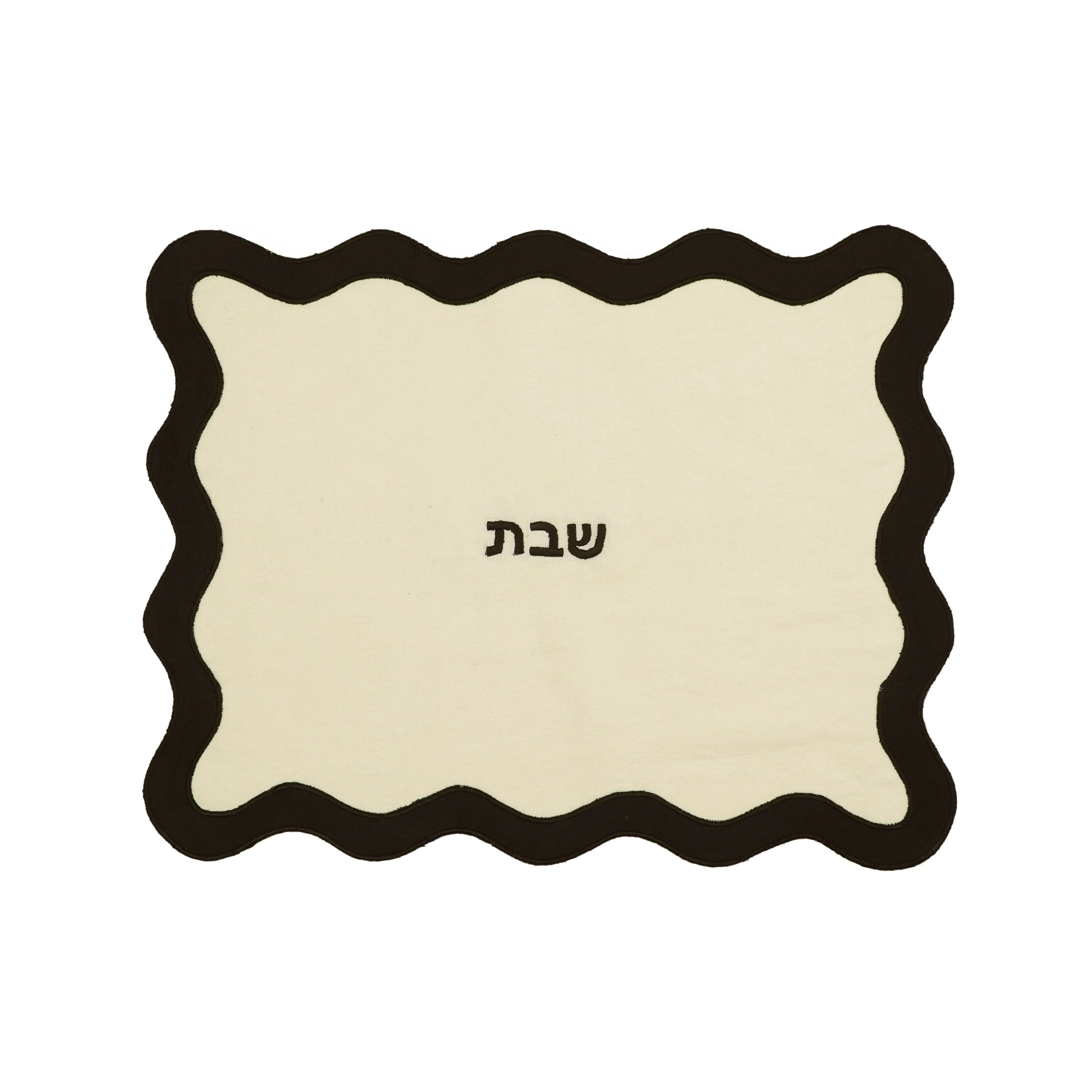 Wavy Challah Cover - Linen-Cotton Blend product