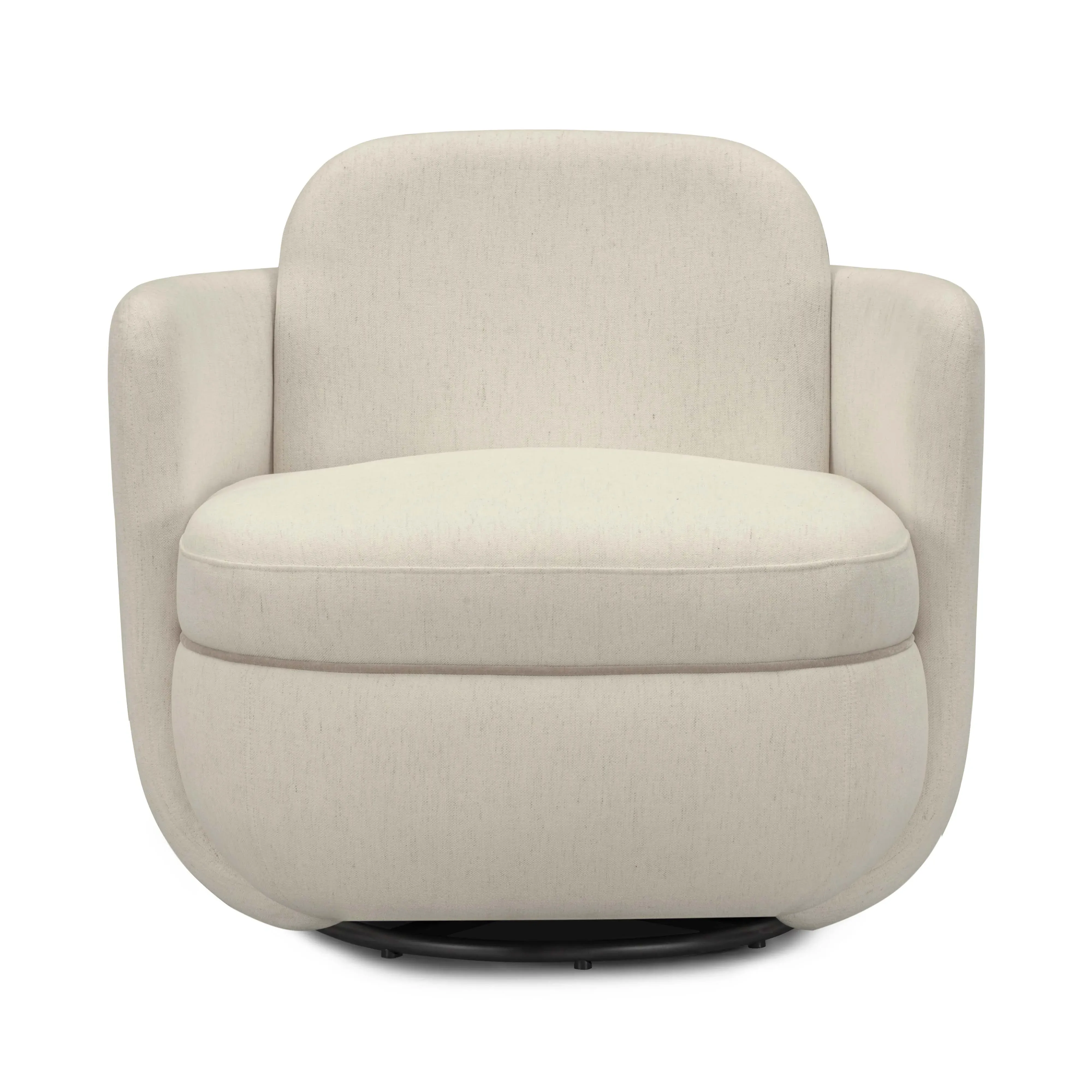 Wolfie Swivel Accent Chair - Chenille product