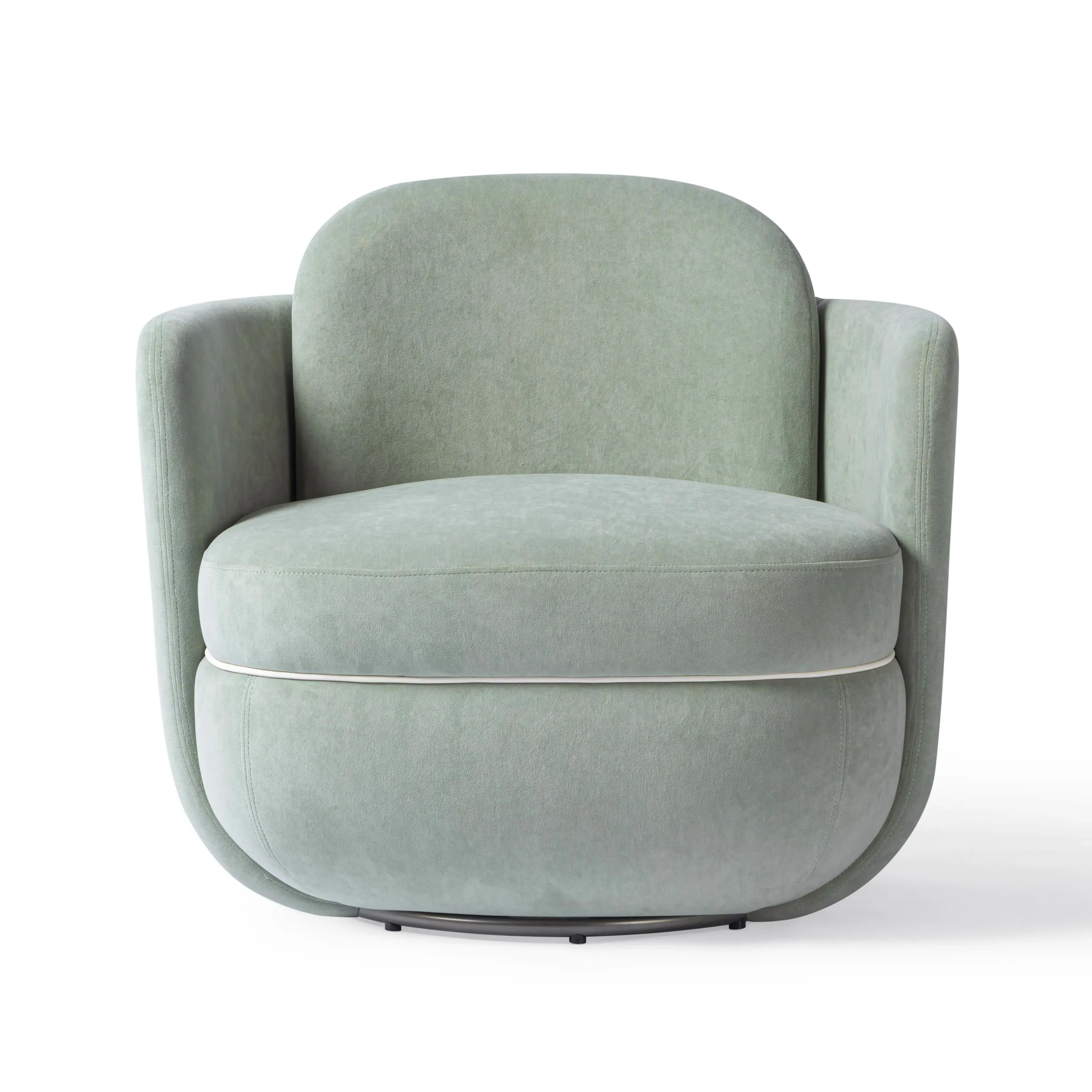 Wolfie Swivel Accent Chair - Performance Velvet product