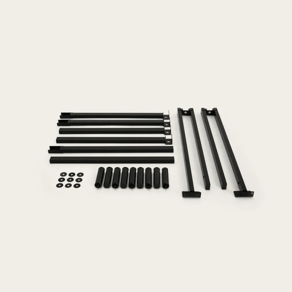 Twin Size Metal Bed Base - Black