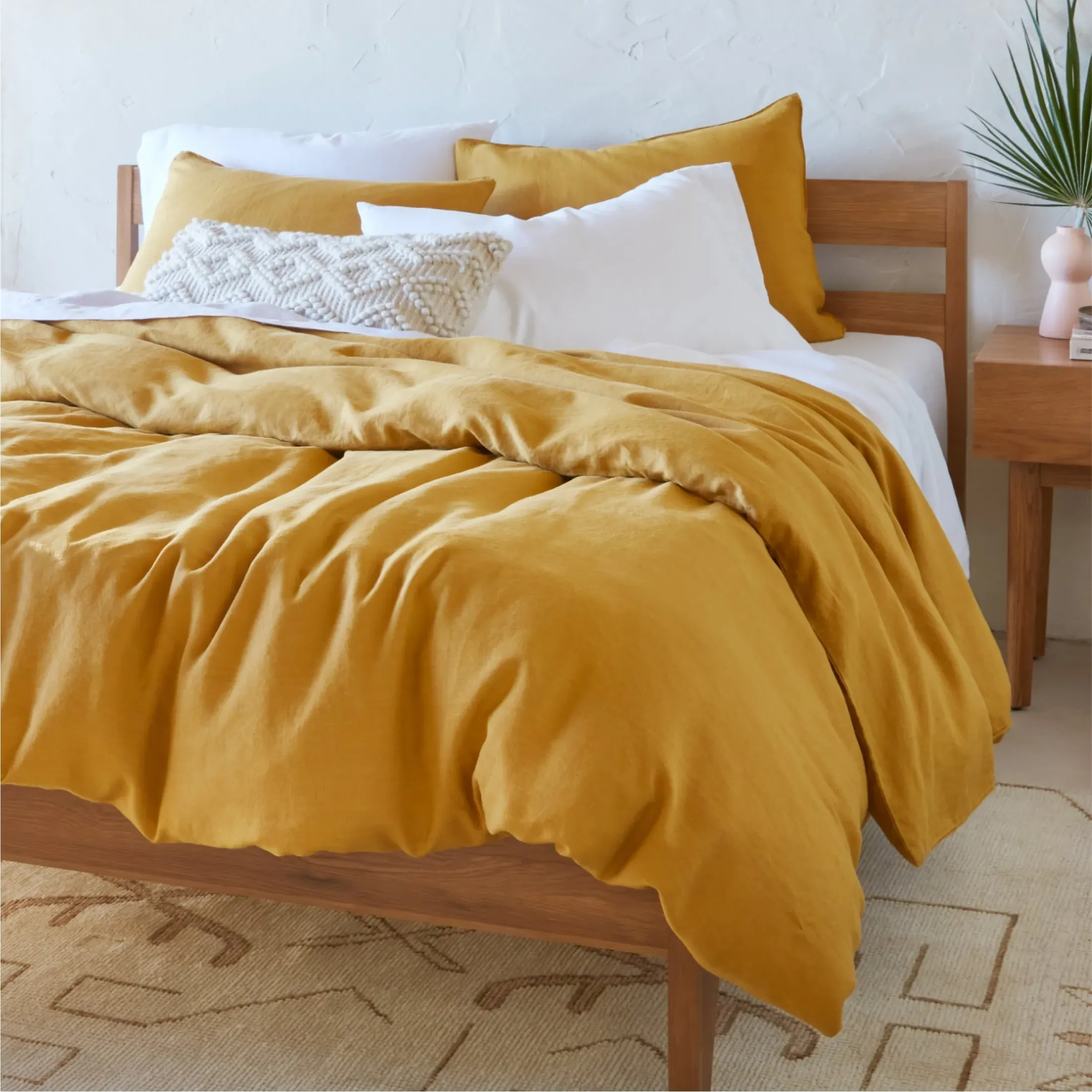 Hemp King/Cal King Duvet Cover