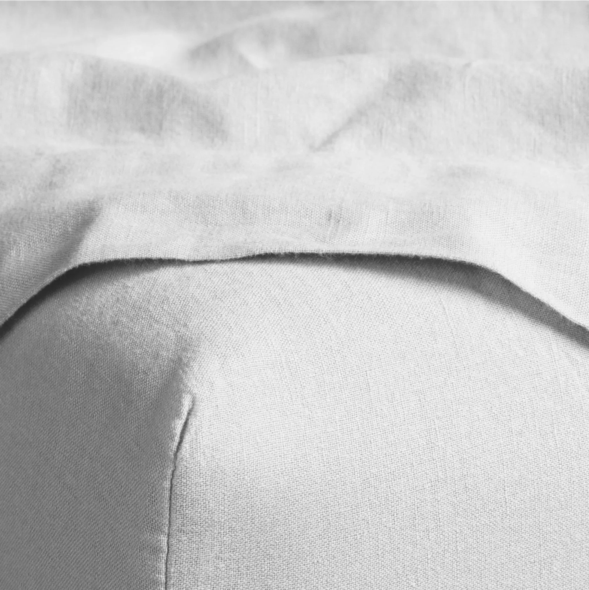 King Size Linen Cotton Sheet Set - Cloud