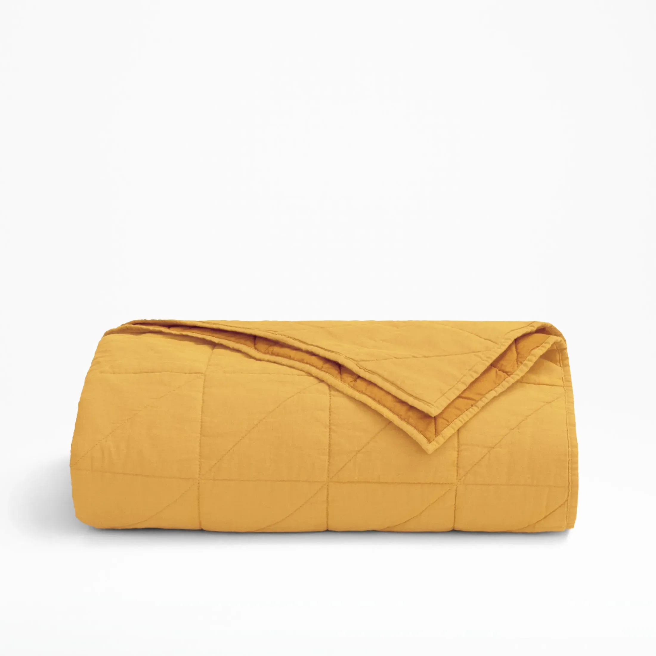 King Size Quilt - Ochre image