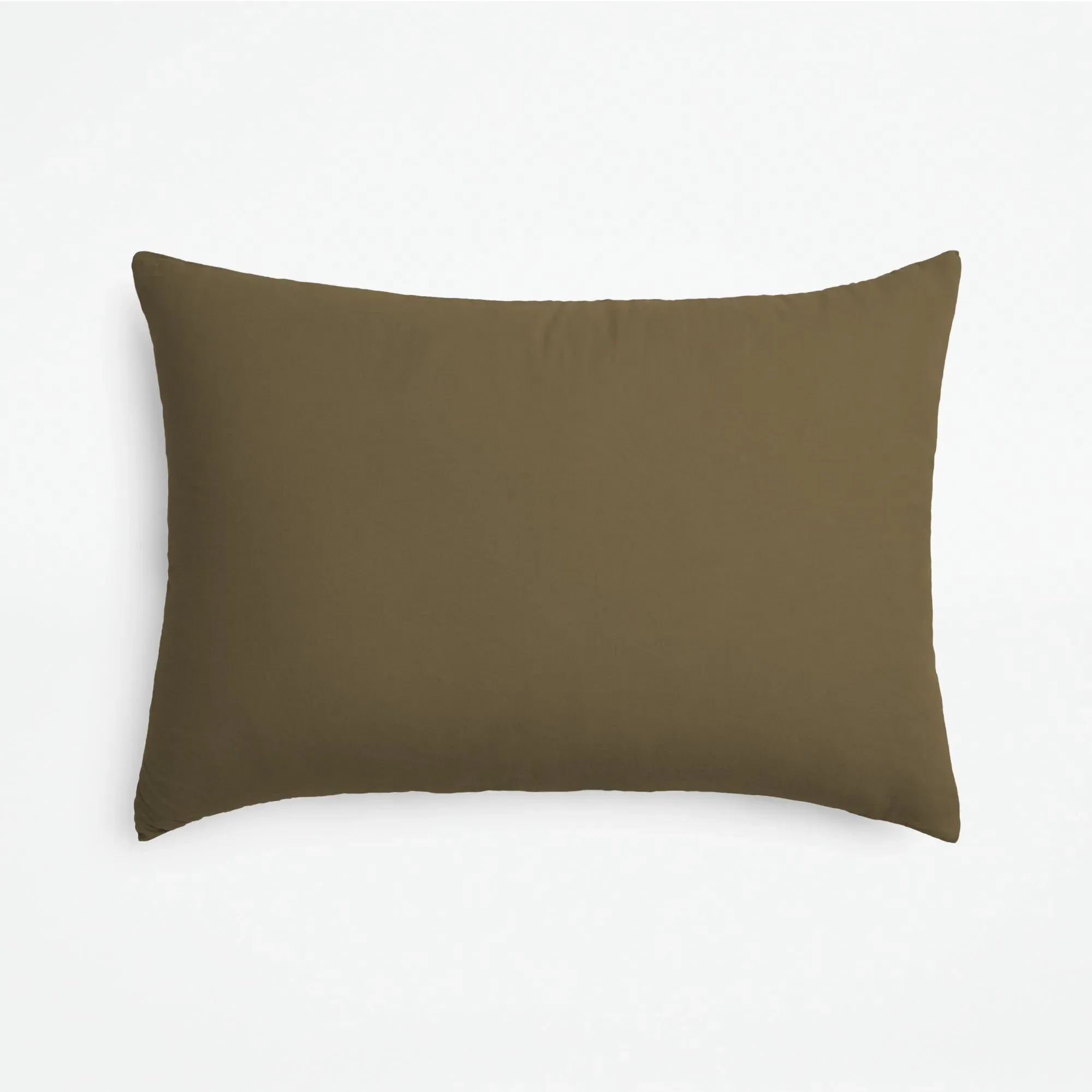Linen Cotton King Size Duvet Cover Set - Martini Olive