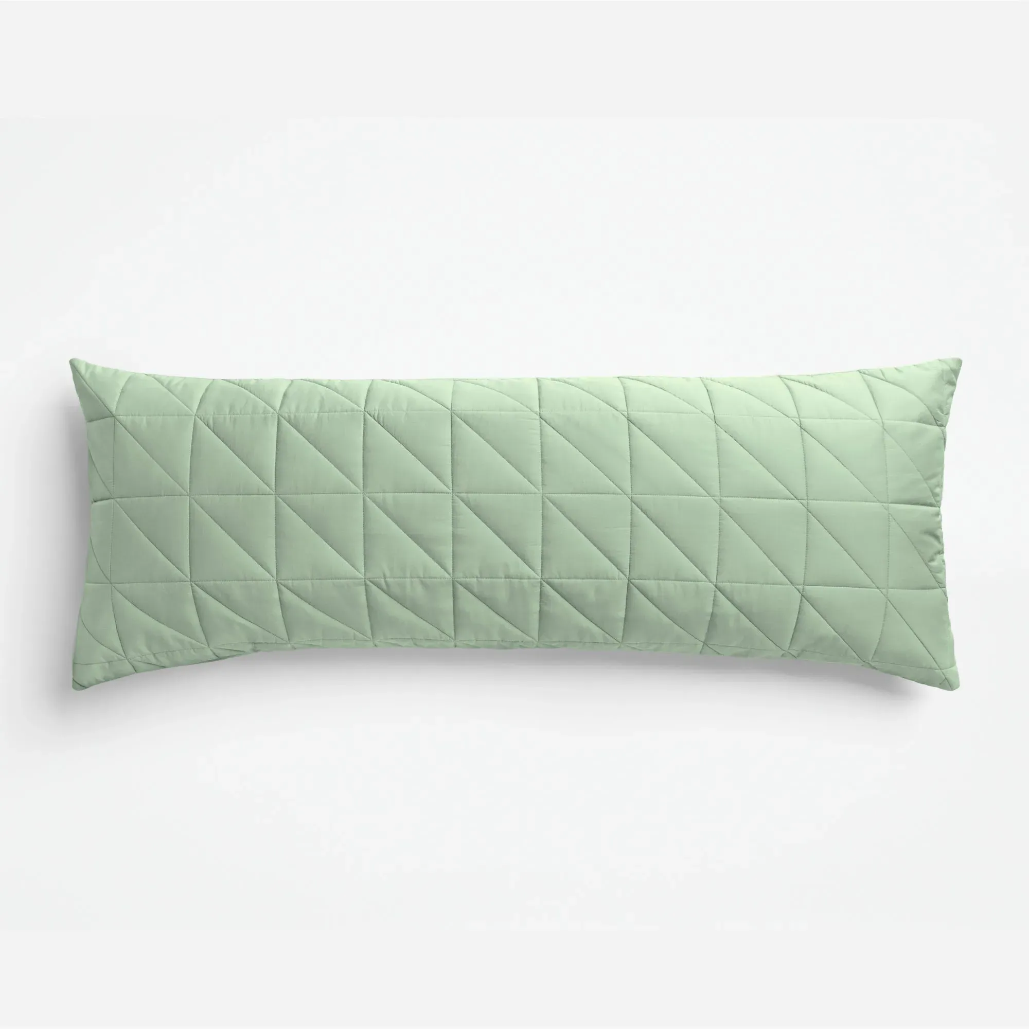 Percale Body Pillow Cover - Sage