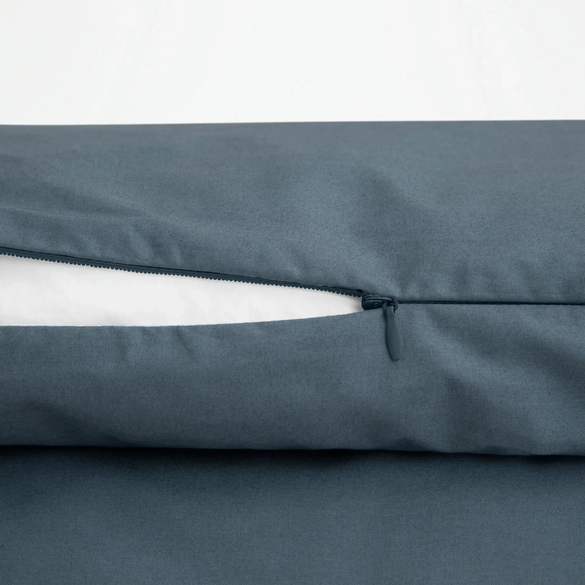 Percale Full Size Duvet Cover Set - Sand, Cotton