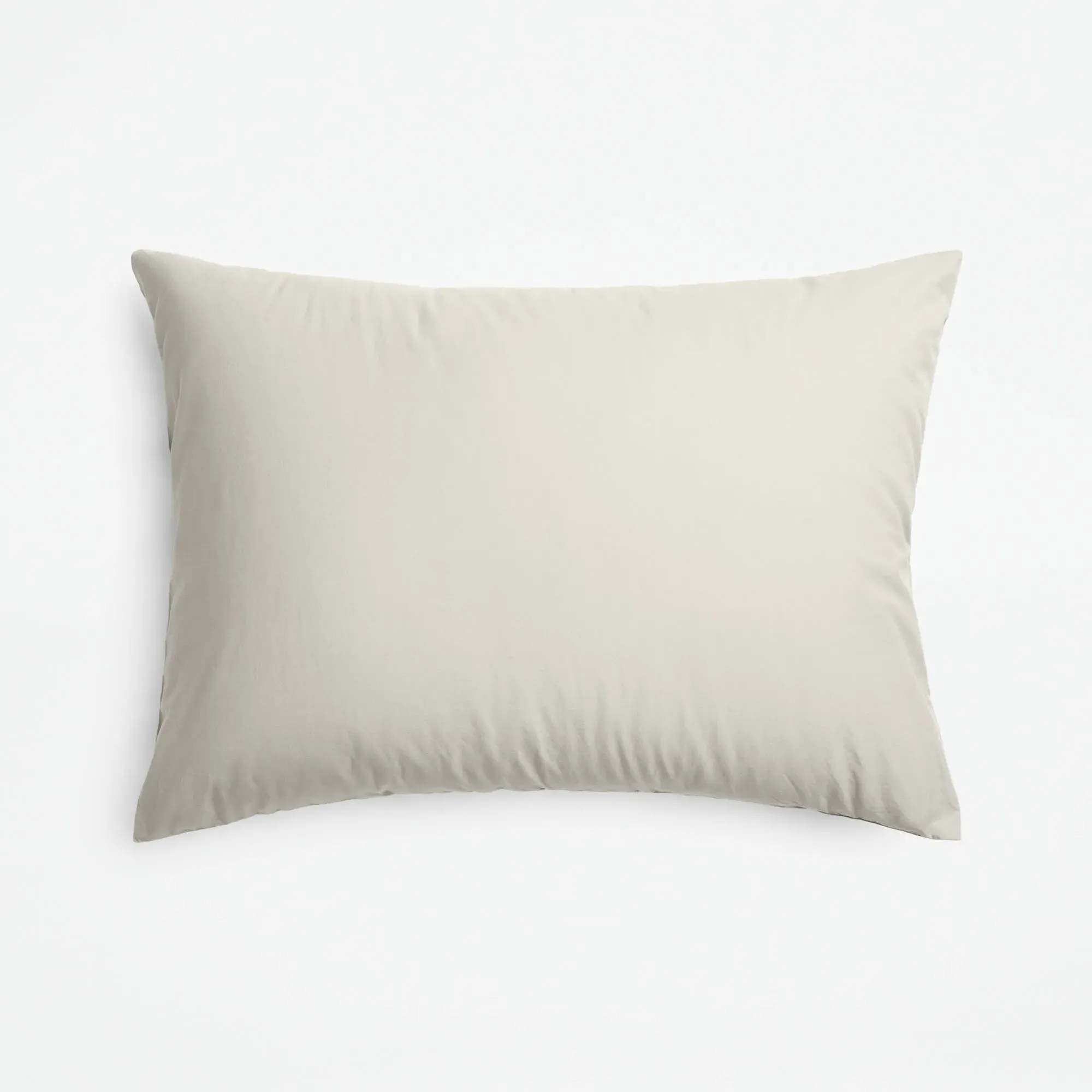 Percale King Size Duvet Cover Set - Sand