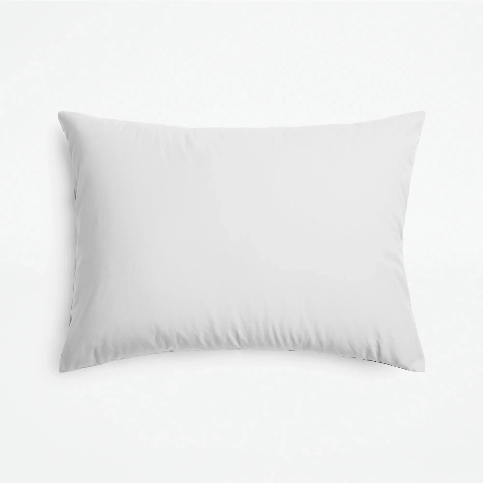 Percale Twin Size Duvet Cover Set - Cloud