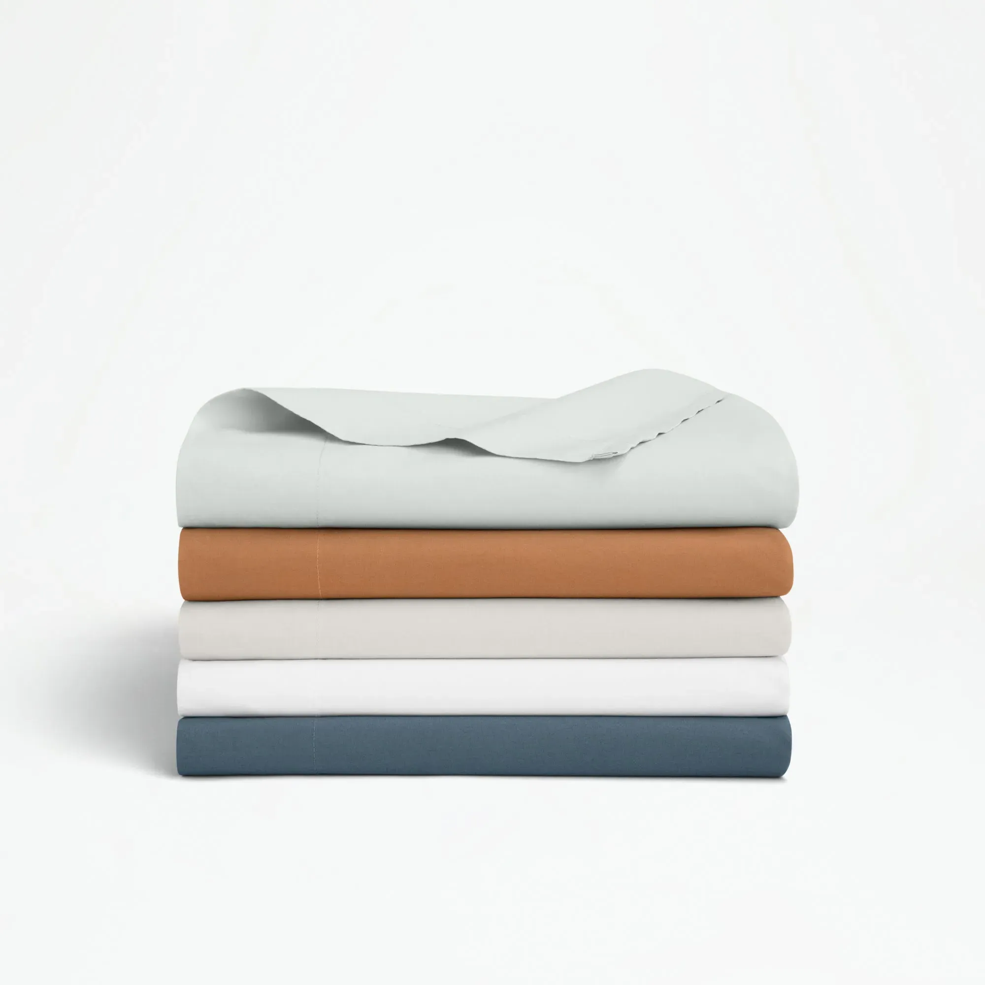 Percale Twin/Twin XL Duvet Cover Set - Cloud, Cotton