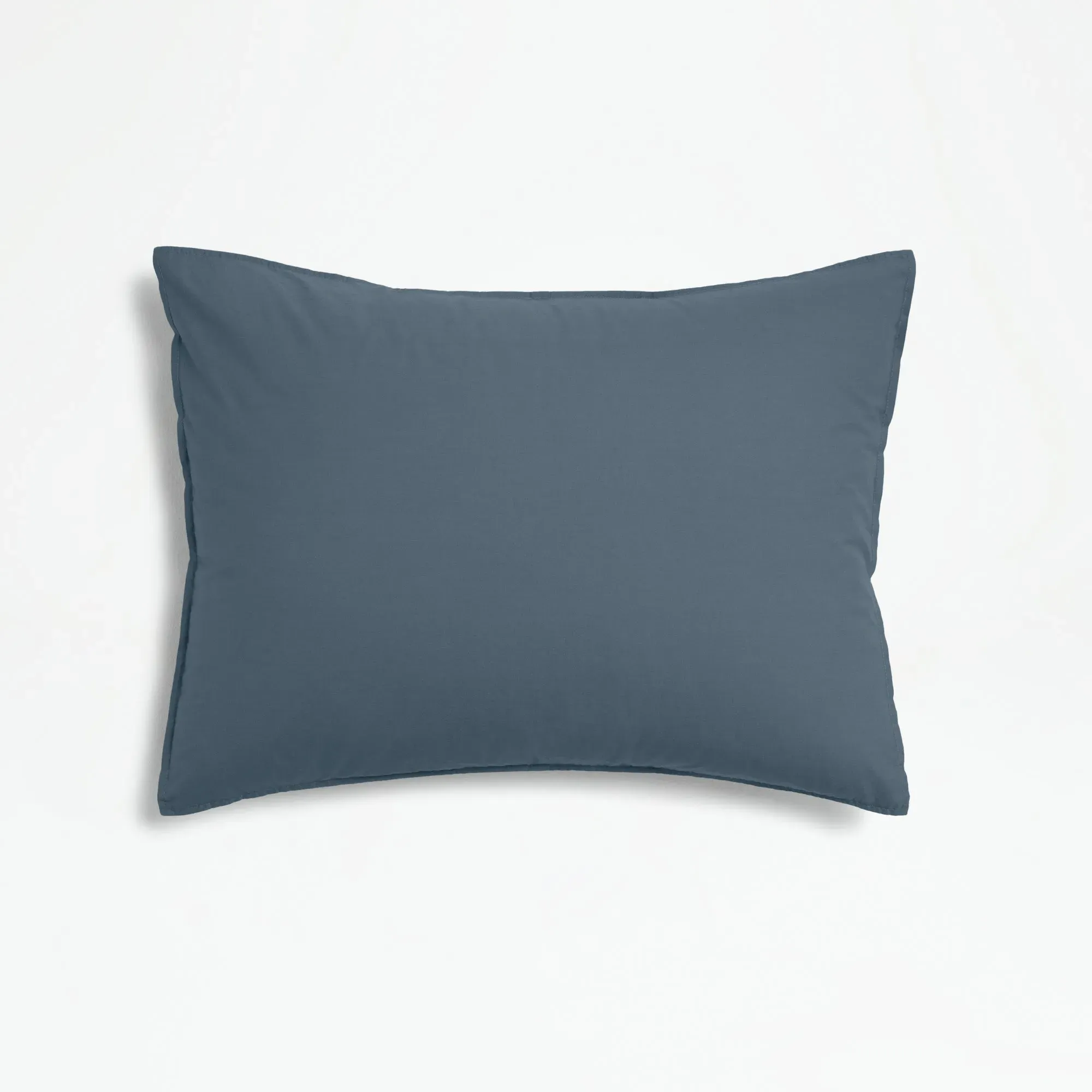 Percale Twin/Twin XL Duvet Cover Set - Slate, Cotton