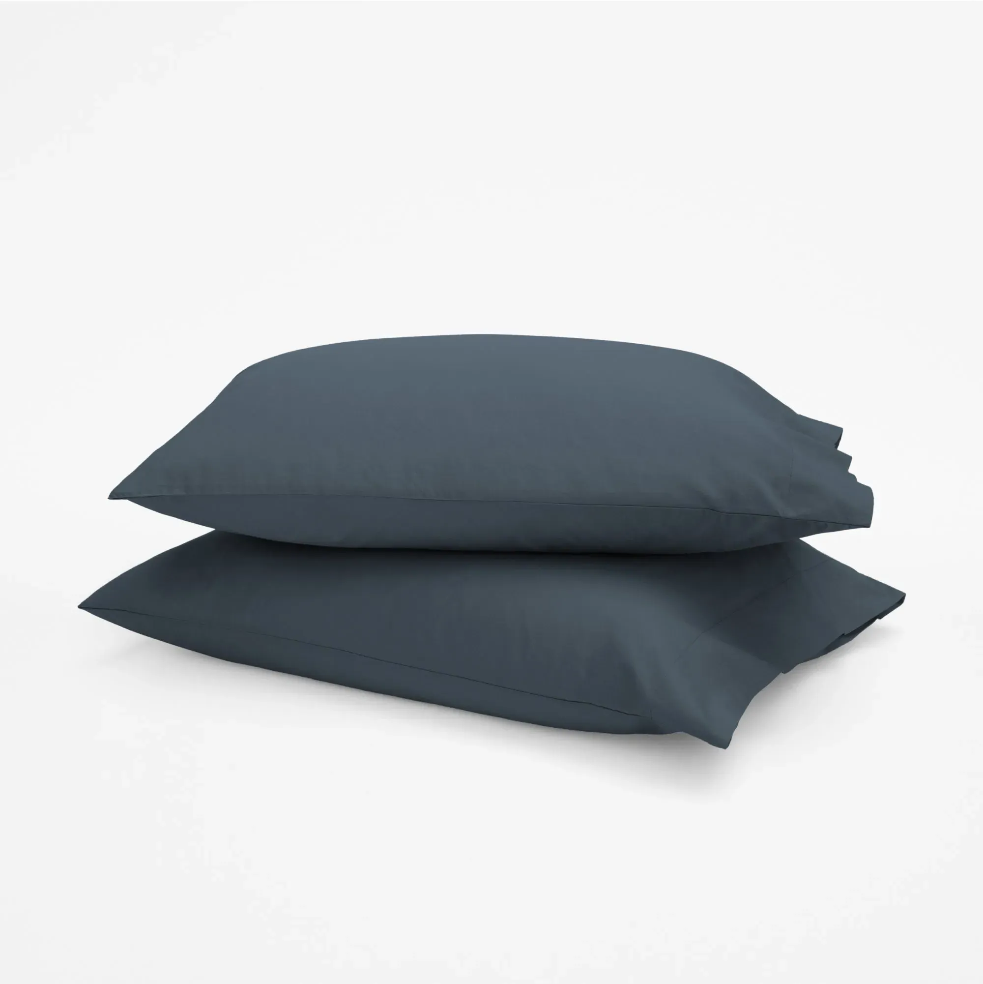 Queen Size Percale Pillowcase Set - Slate