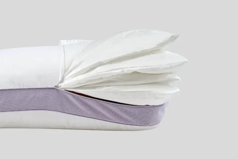 DreamComfort Quattro Adjustable Pillow - MicroFiber product
