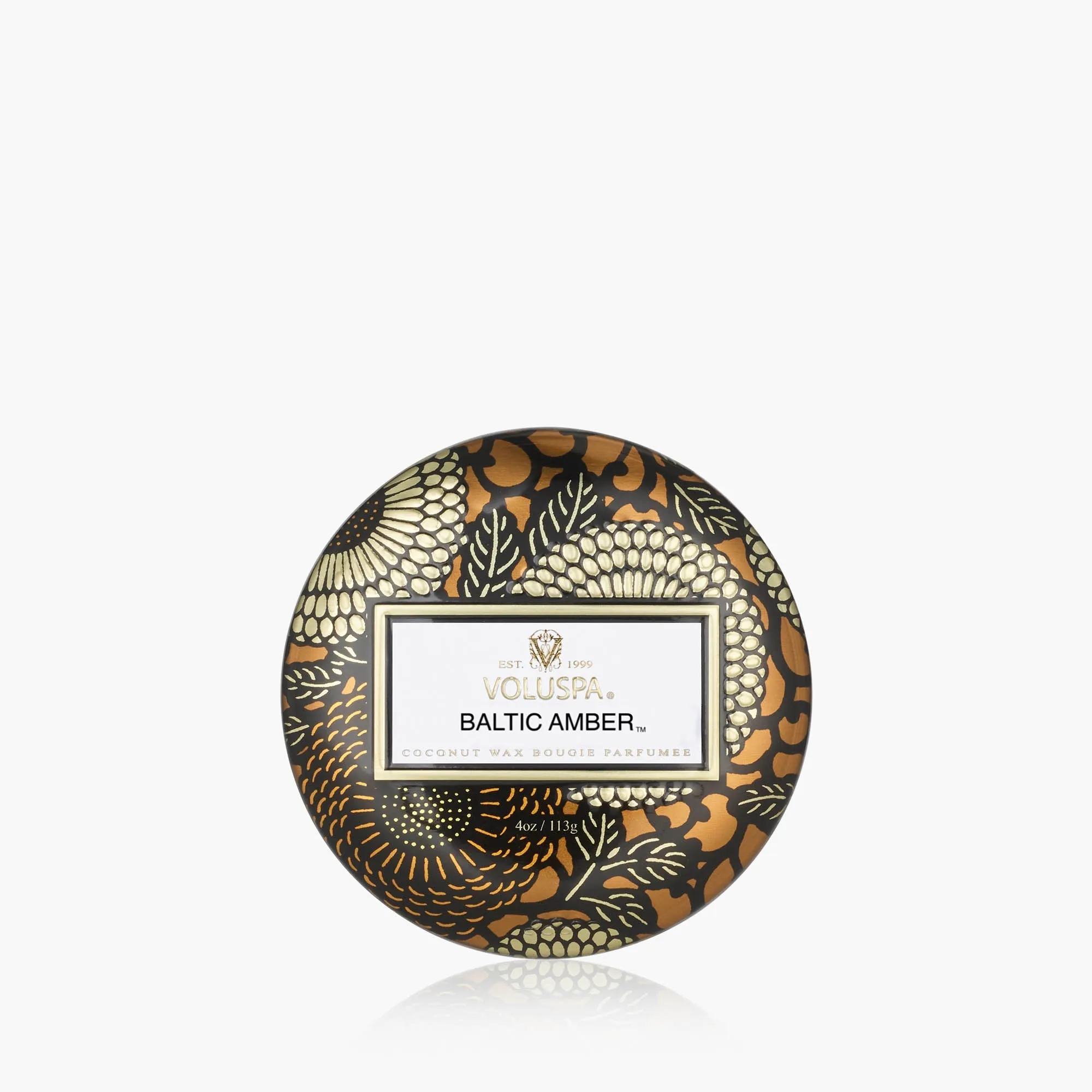 Baltic Amber Mini Tin Candle product