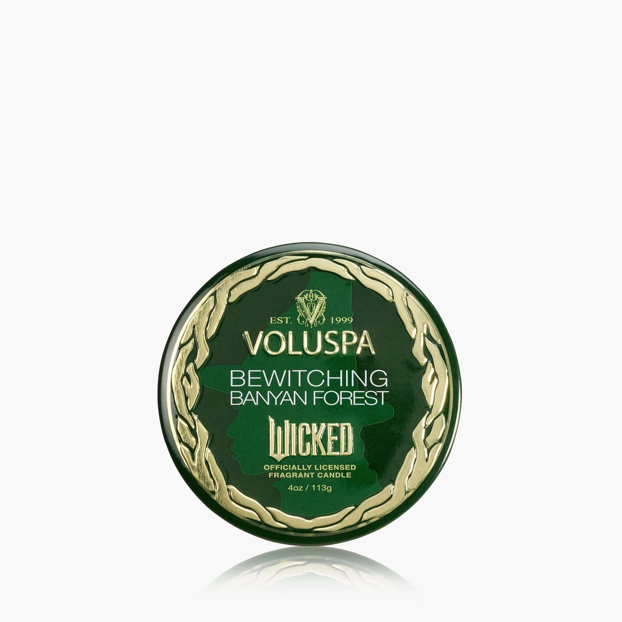 Bewitching Banyan Forest Mini Tin Candle - Green product