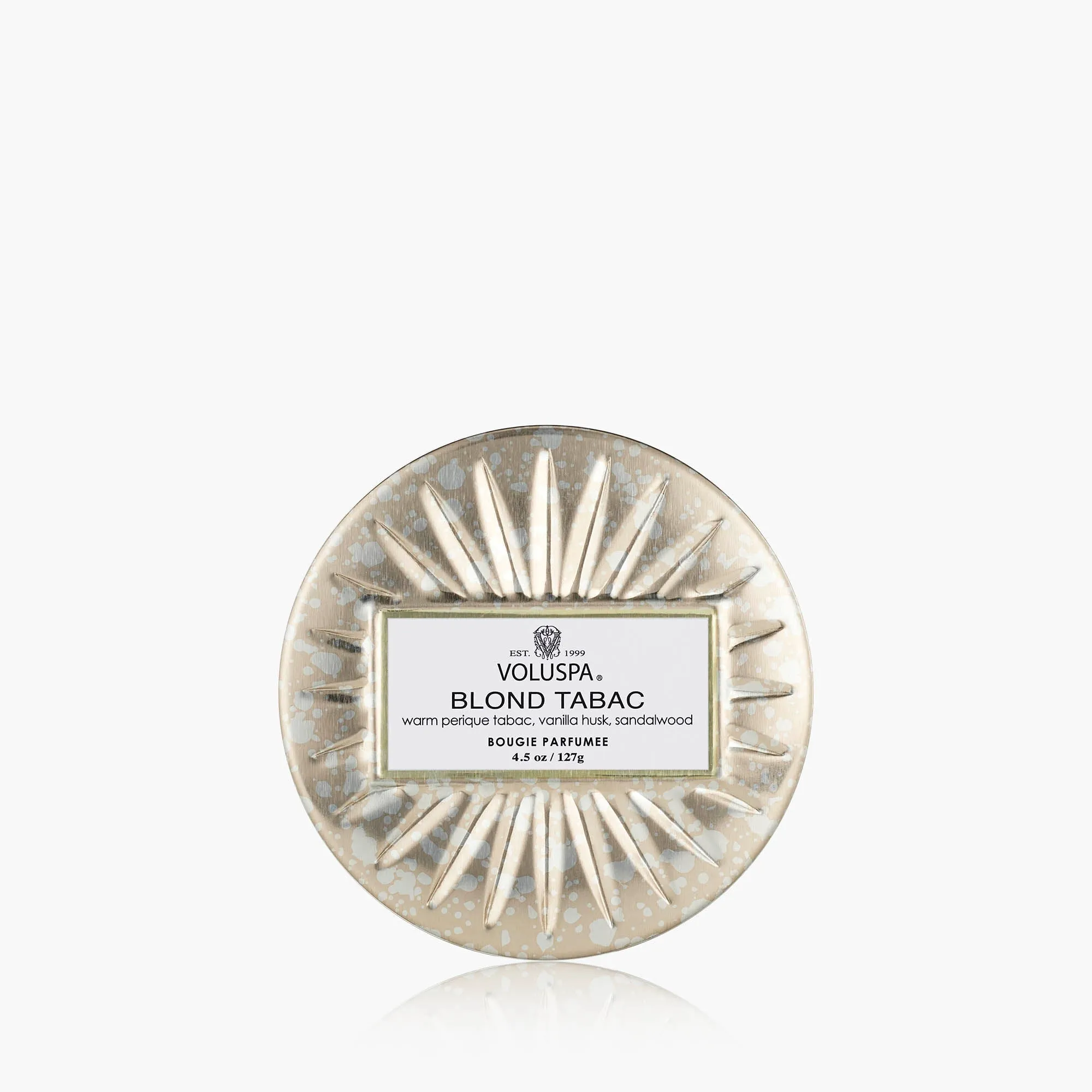 Blond Tabac Mini Tin Candle - Coconut Wax product