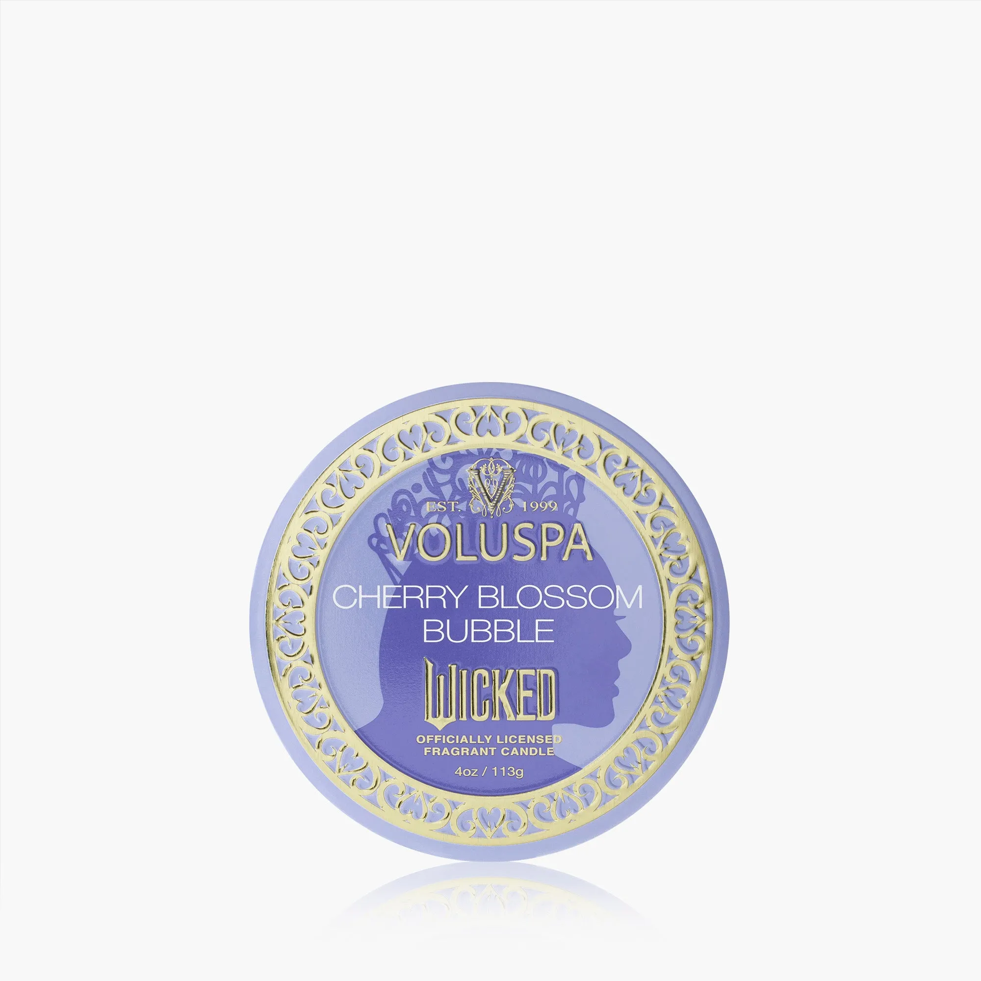 Cherry Blossom Bubble Mini Tin Candle - Pink product