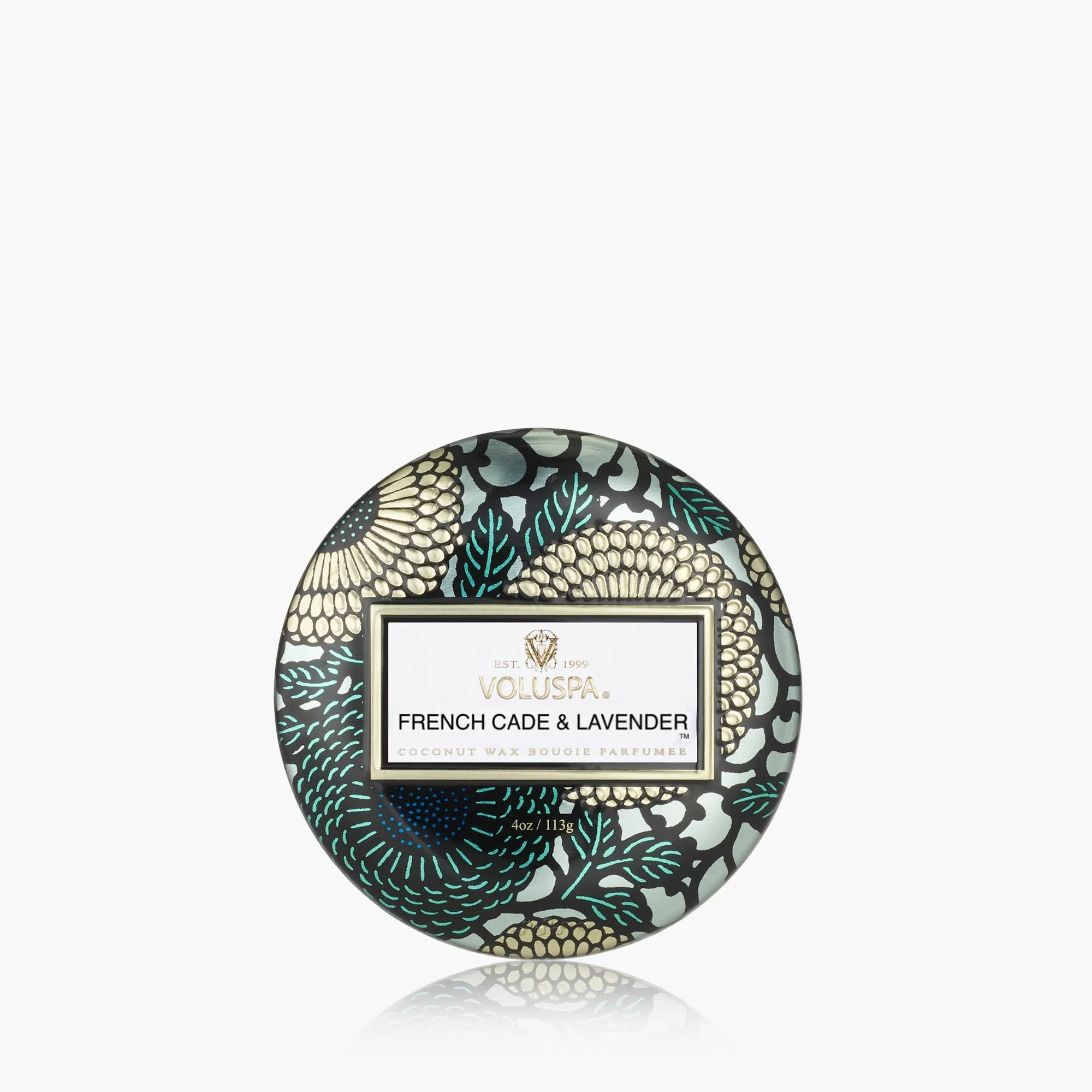 French Cade Lavender Mini Tin Candle - Coconut Wax product