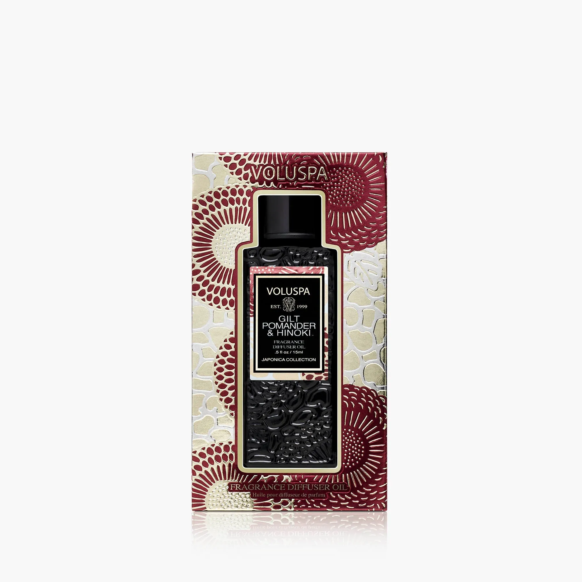 Gilt Pomander & Hinoki Ultrasonic Diffuser Fragrance Oil product