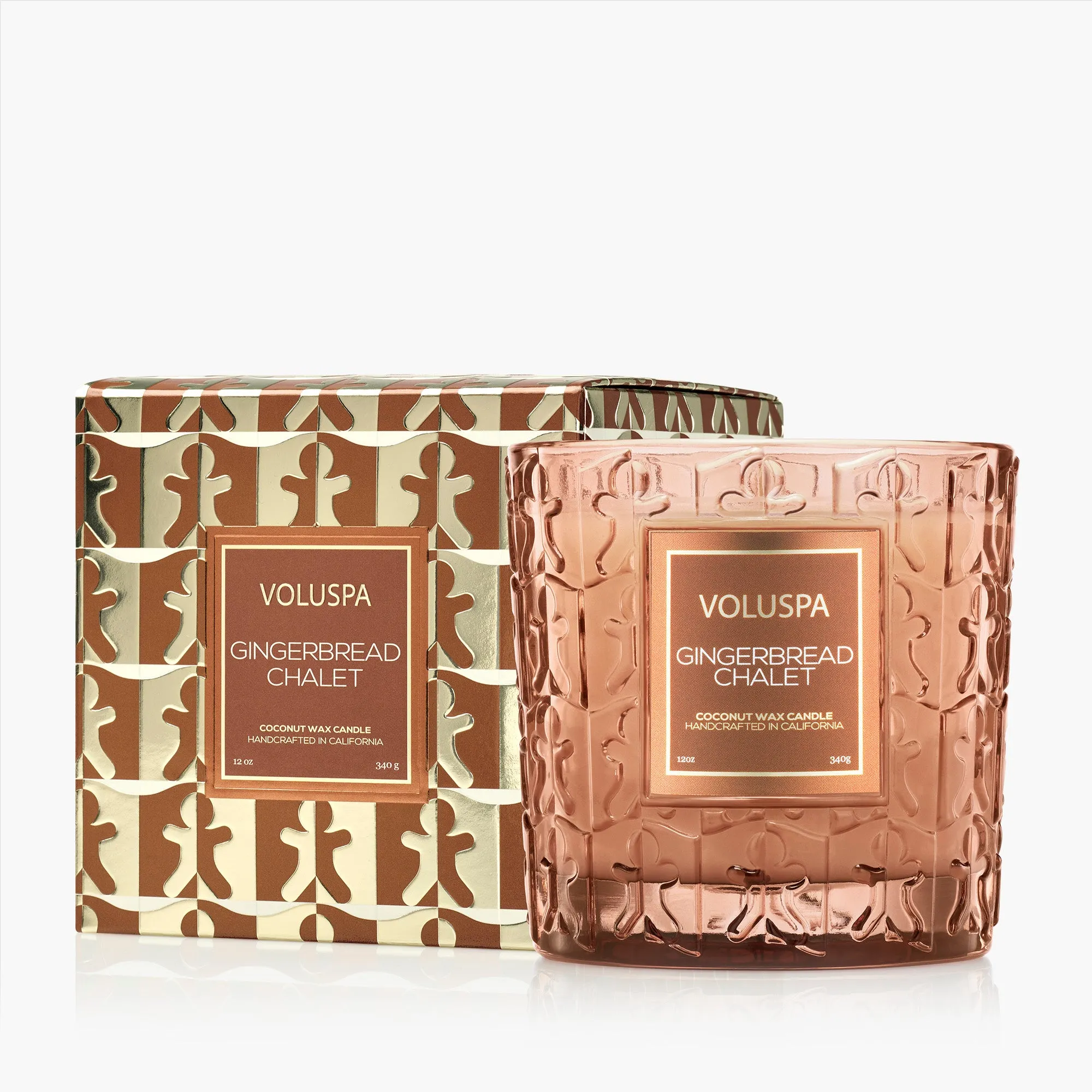 Gingerbread Chalet Luxe Classic Candle - Coconut Wax by Voluspa, image 2