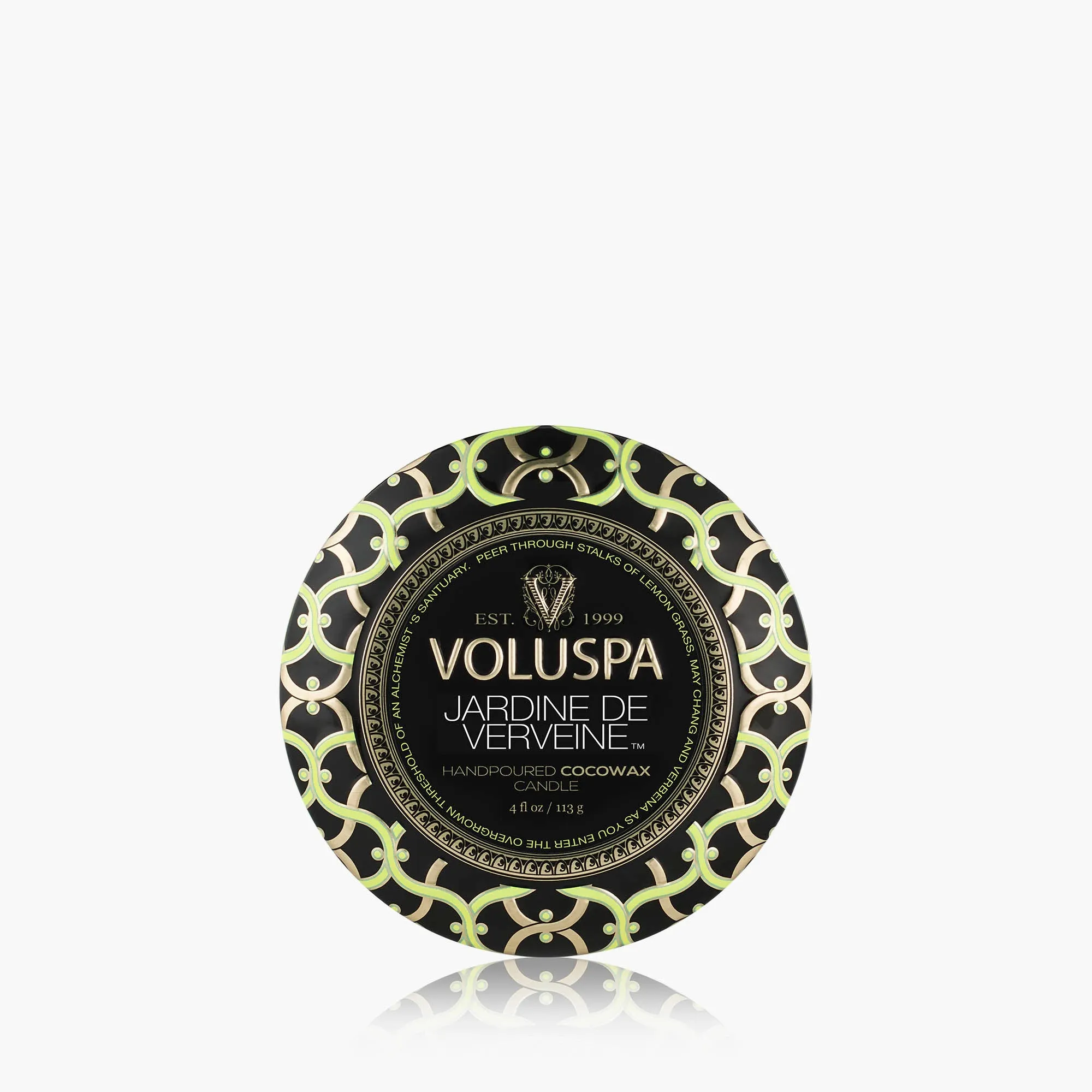 Jardin De Verveine Mini Tin Candle - Coconut Wax product